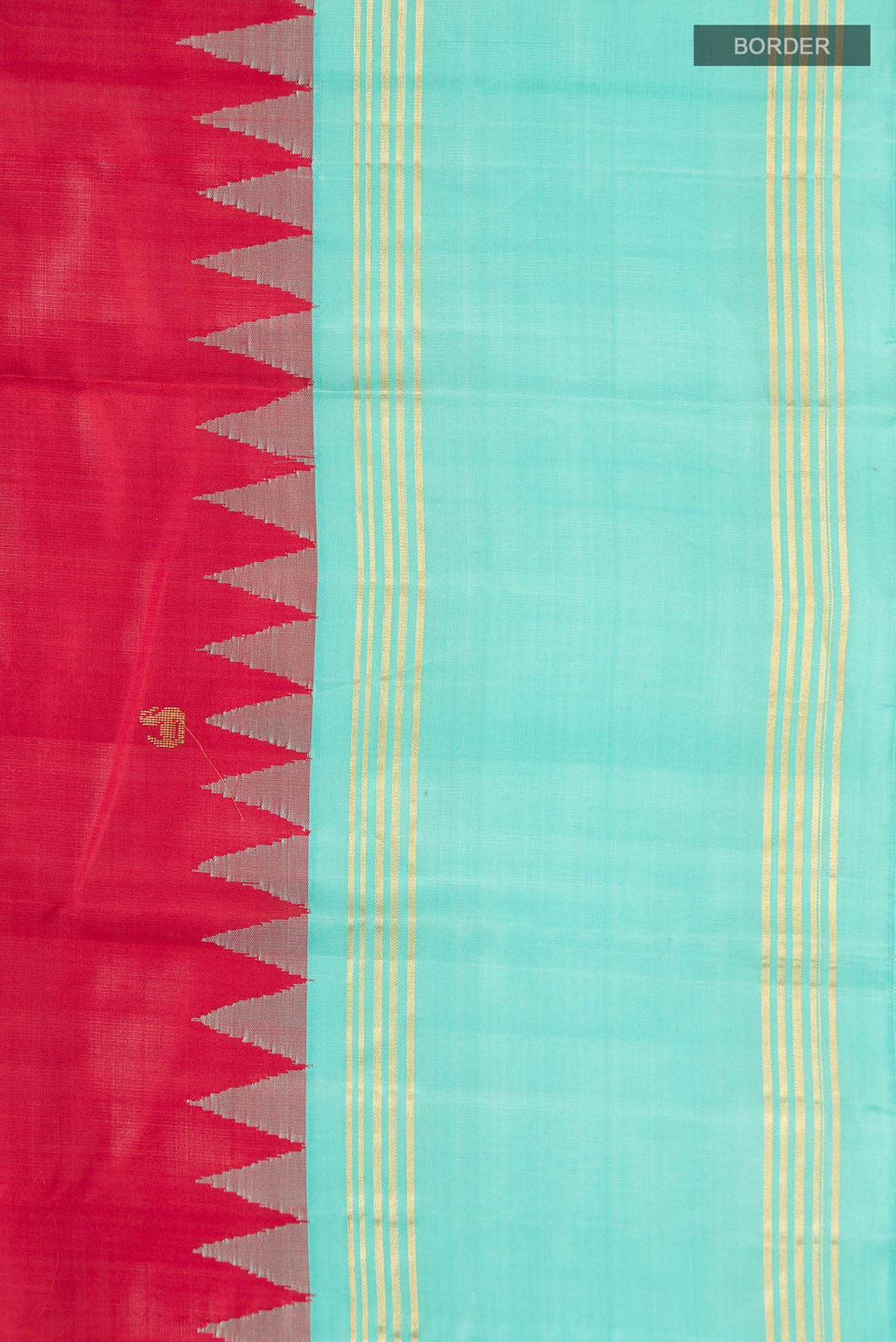 Red Kanchipuram Silk Saree