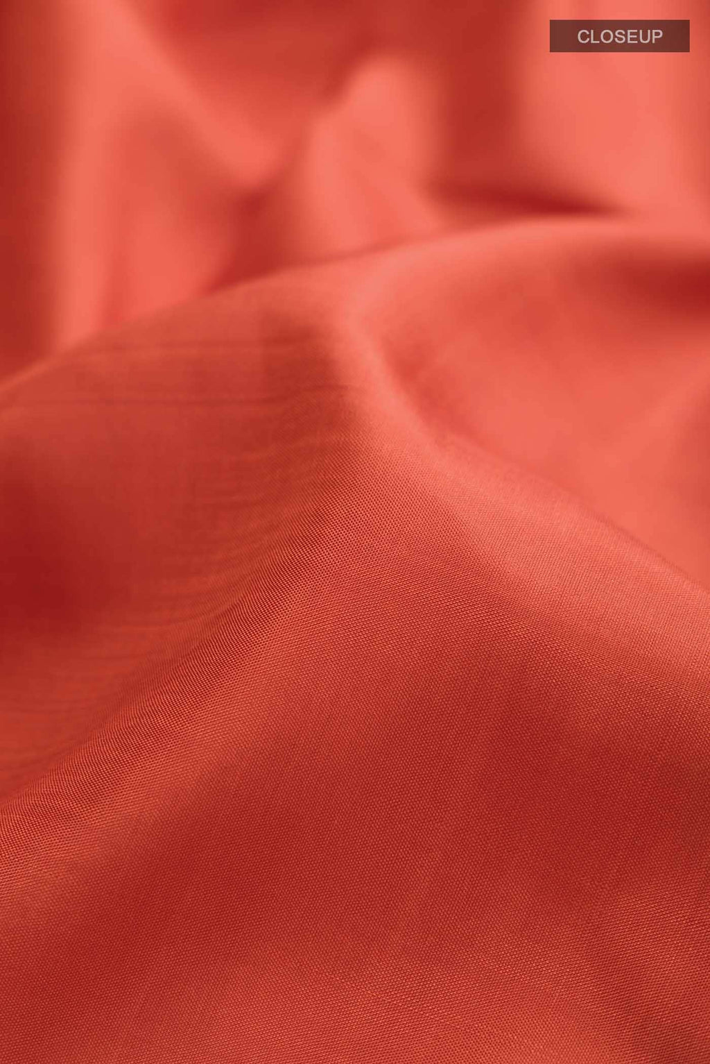 Rust Kanchipuram Silk Saree