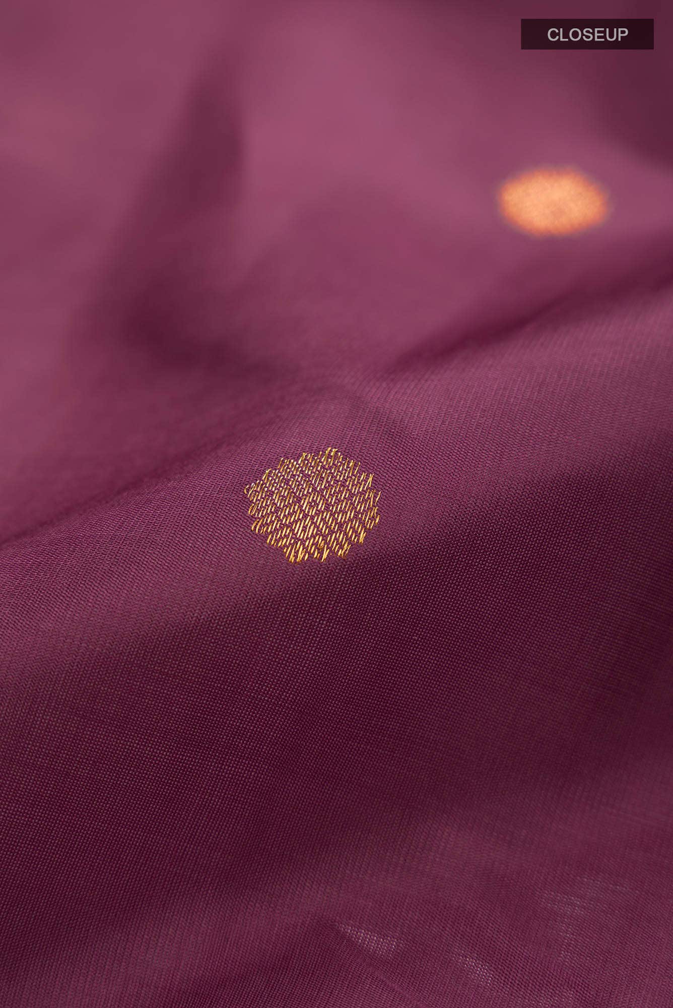 Maroon Kanchipuram Silk Saree