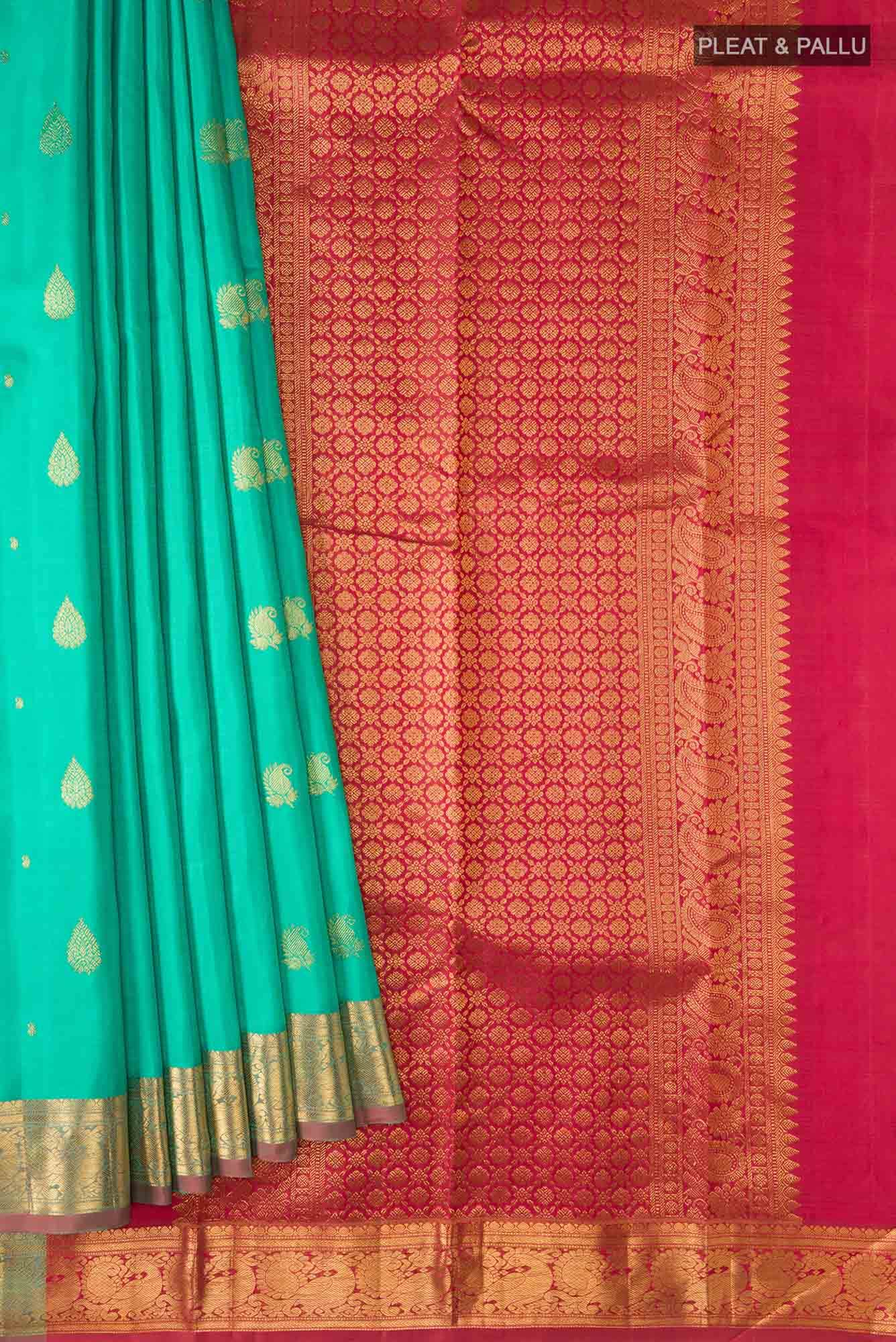 Green Kanchipuram Silk Saree