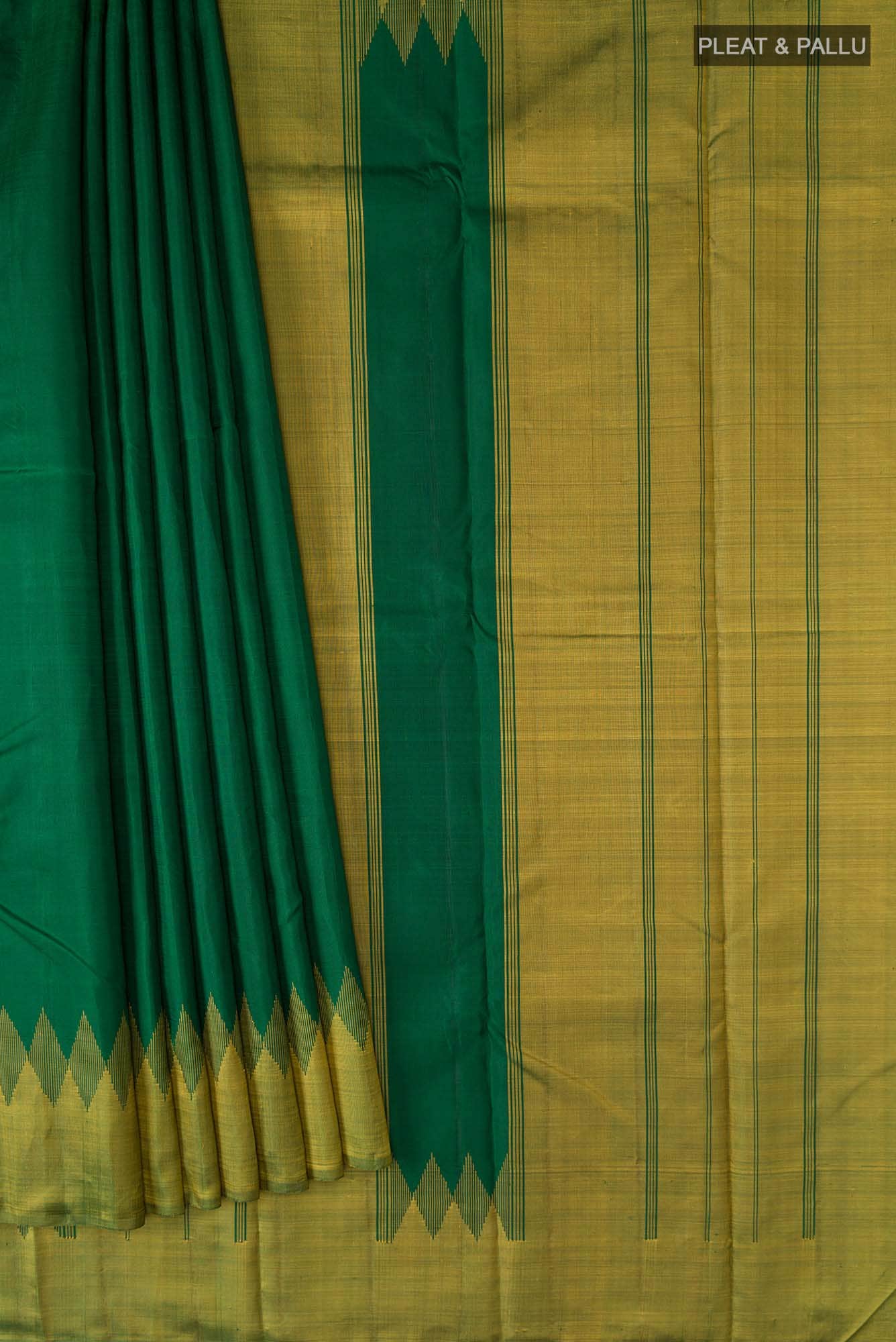 Green Kanchipuram Silk Saree