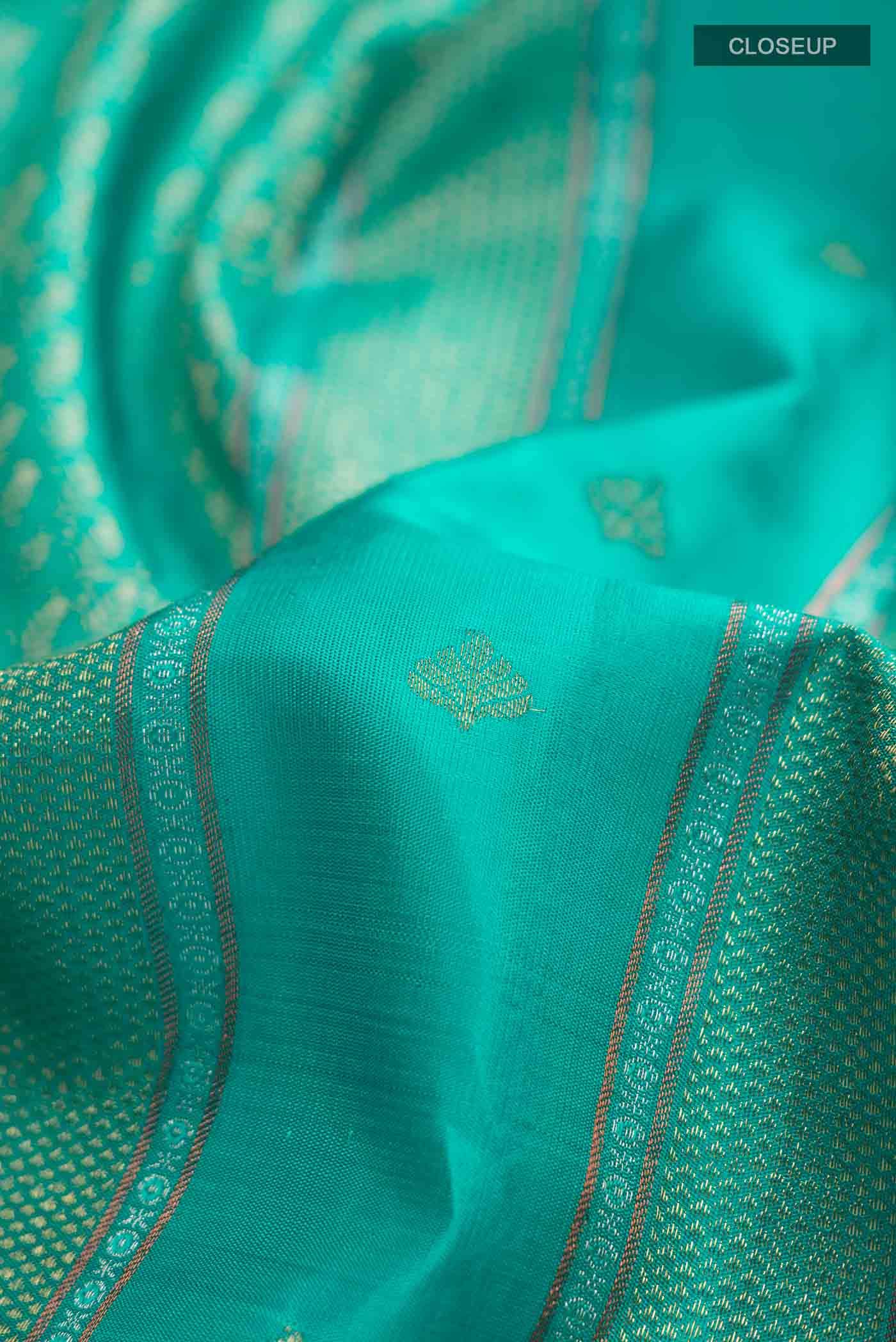 Green Kanchipuram Silk Saree