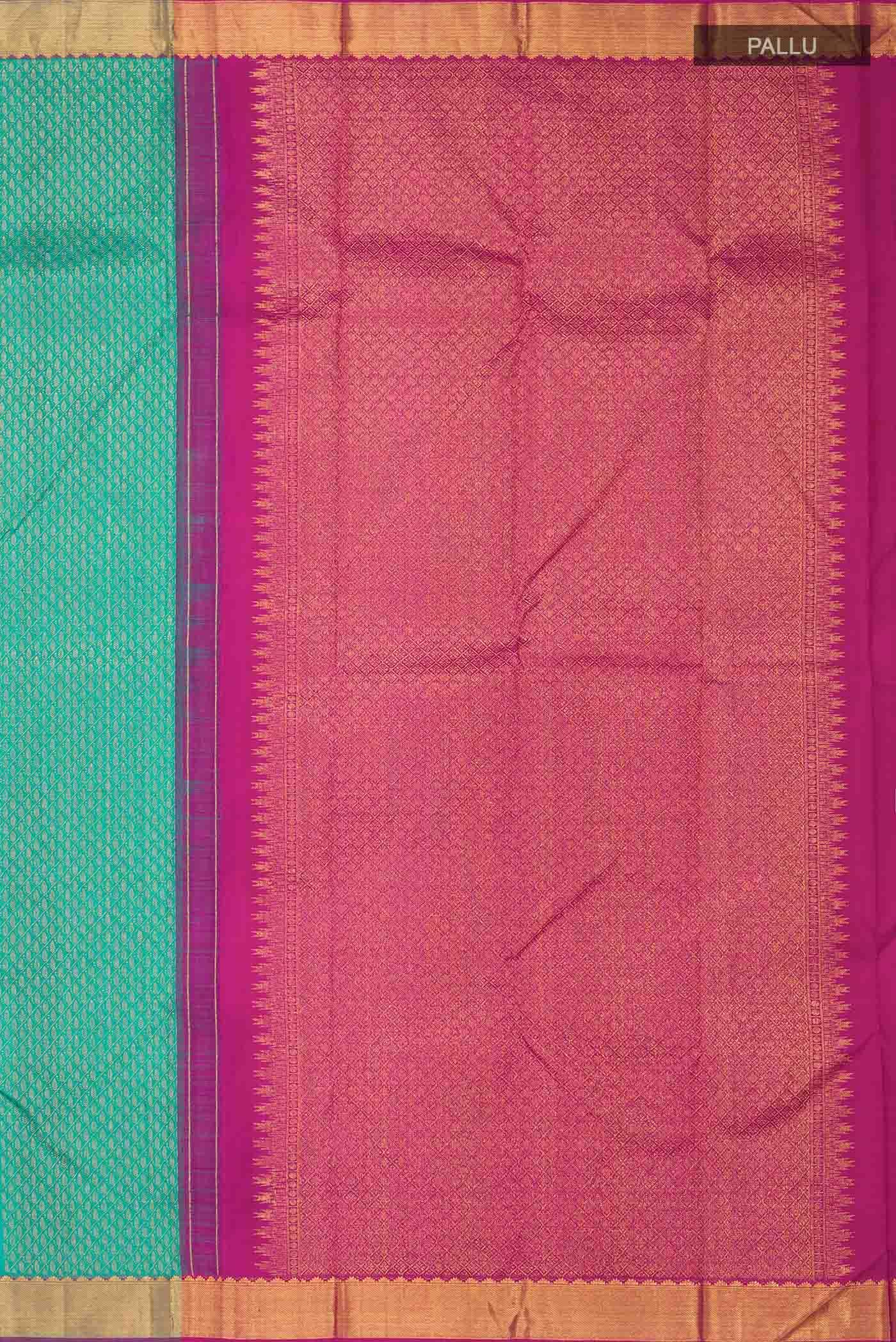 Green Kanchipuram Silk Saree