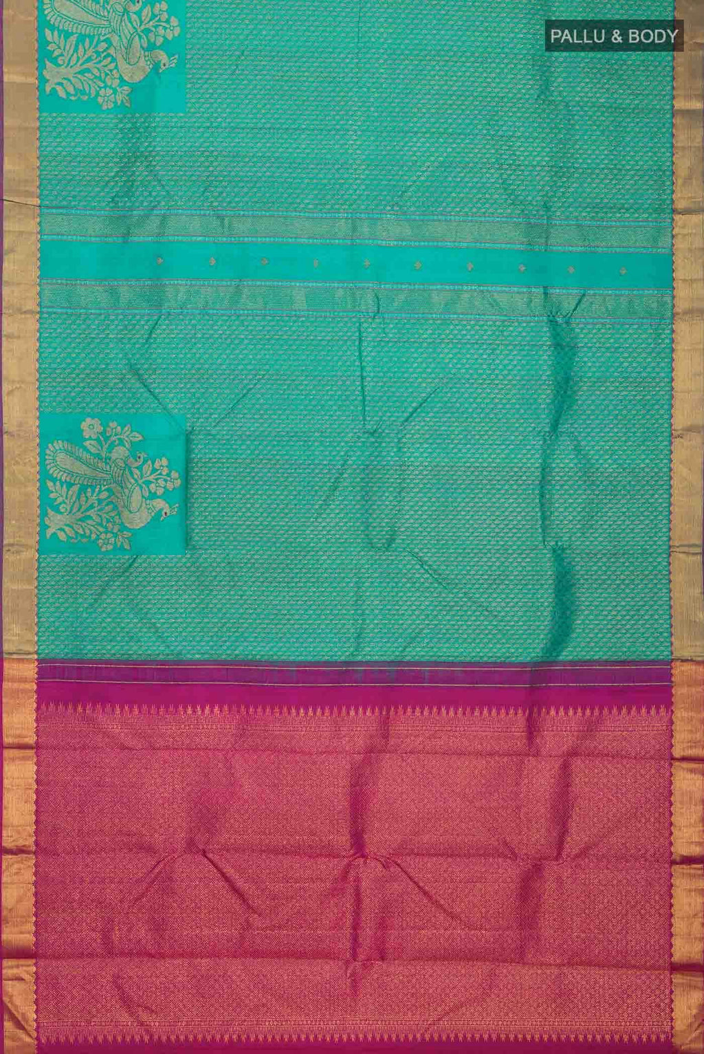 Green Kanchipuram Silk Saree