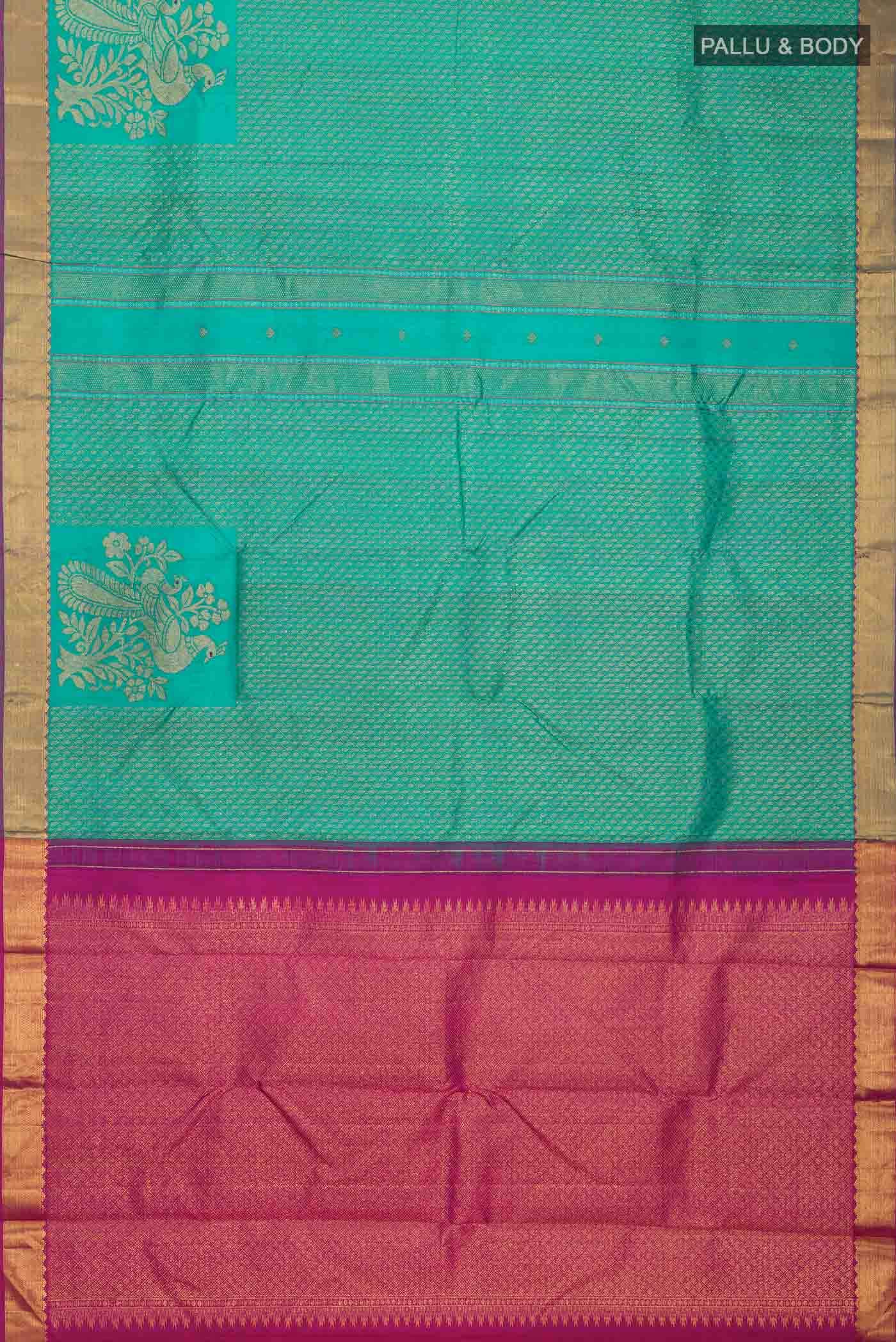 Green Kanchipuram Silk Saree