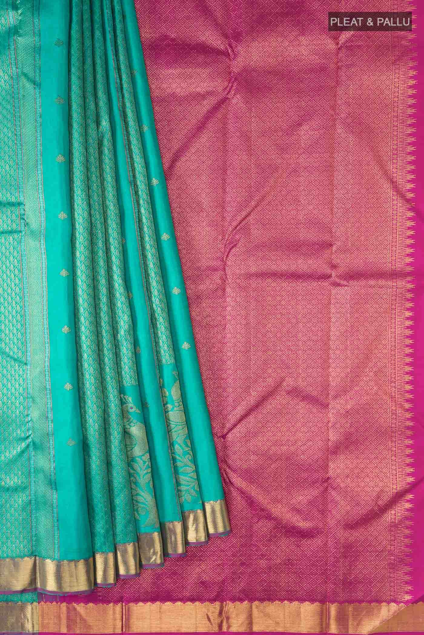Green Kanchipuram Silk Saree