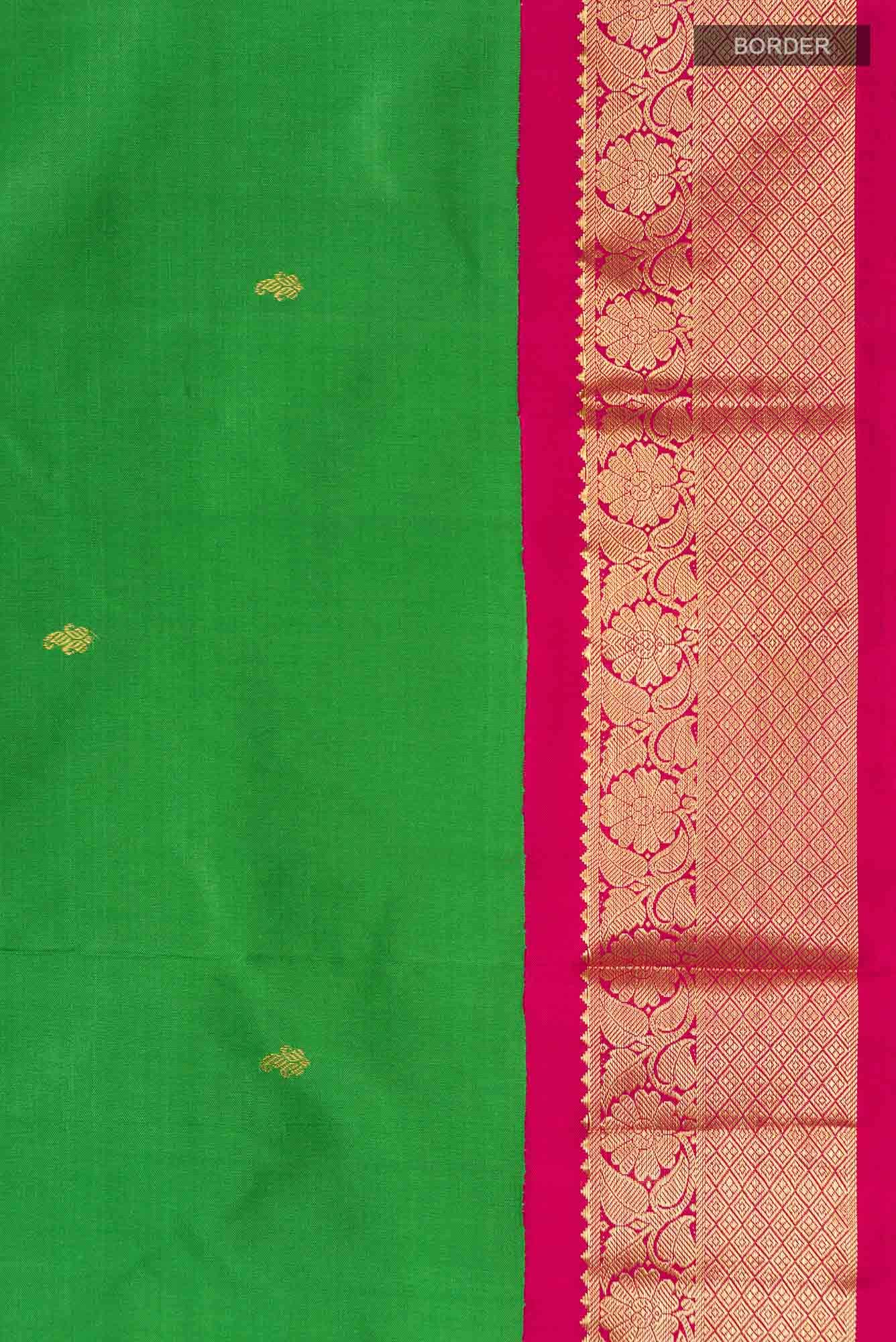 Green Kanchipuram Silk Saree