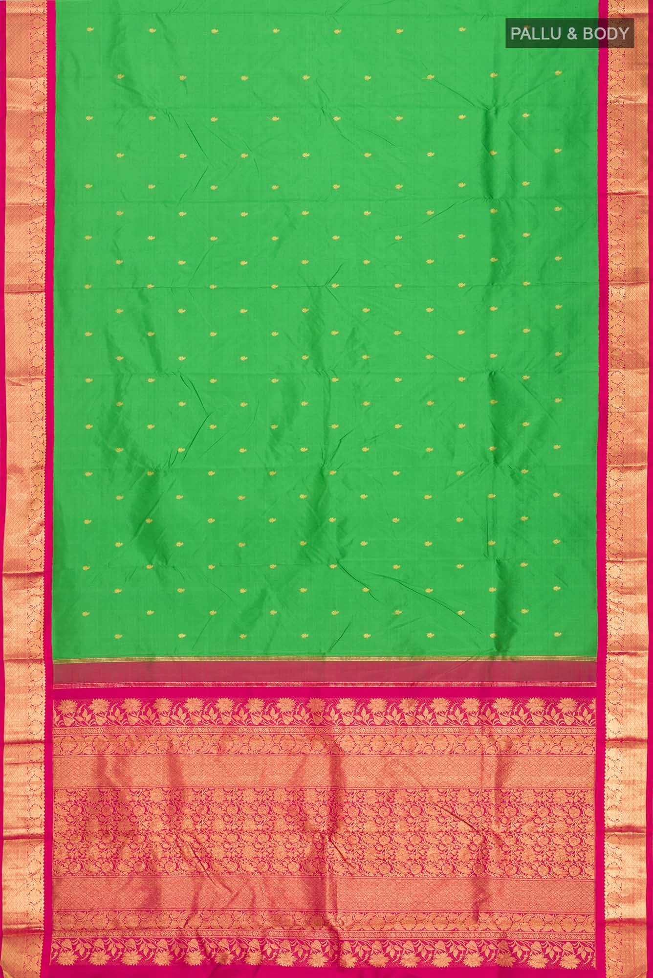 Green Kanchipuram Silk Saree