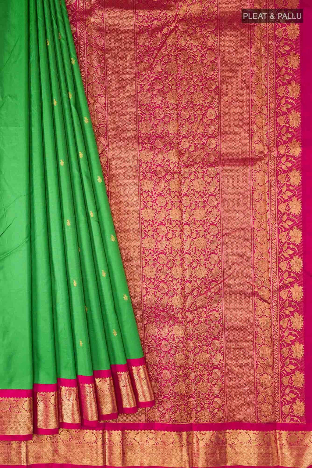 Green Kanchipuram Silk Saree