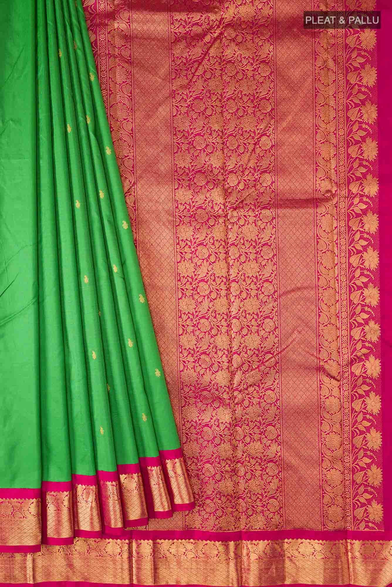 Green Kanchipuram Silk Saree