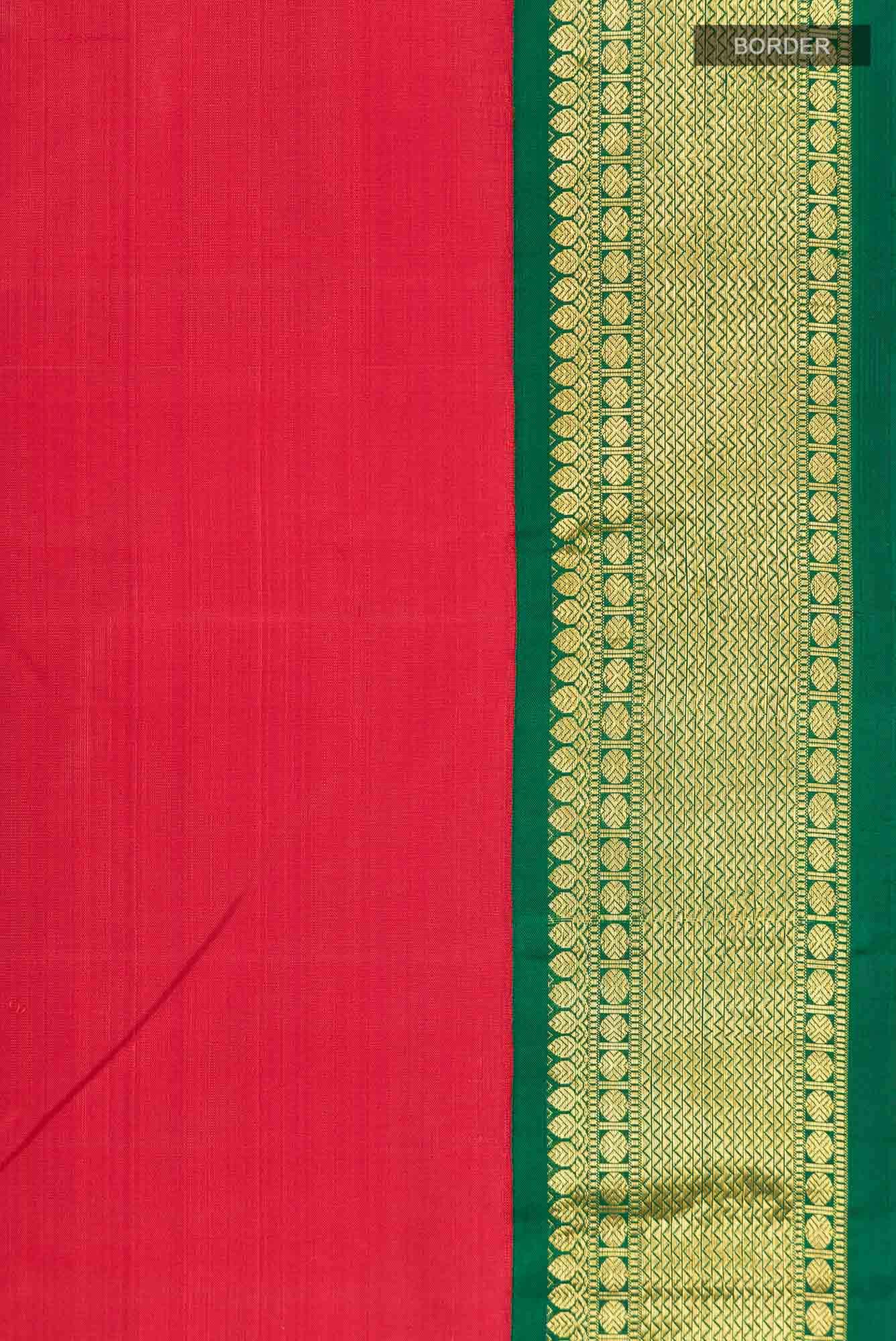 Red Kanchipuram Silk Saree