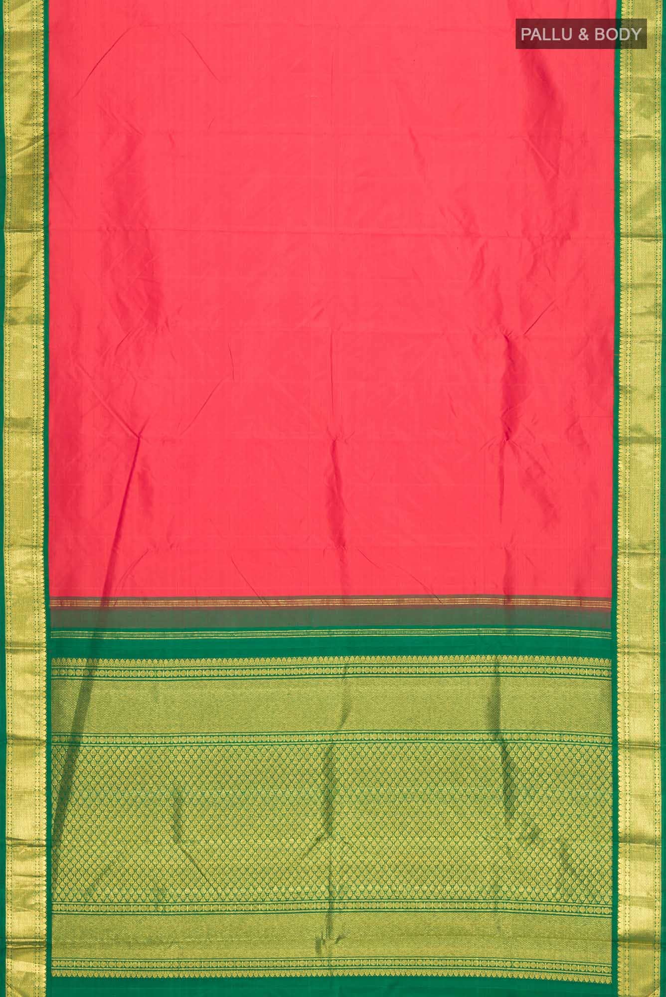Red Kanchipuram Silk Saree