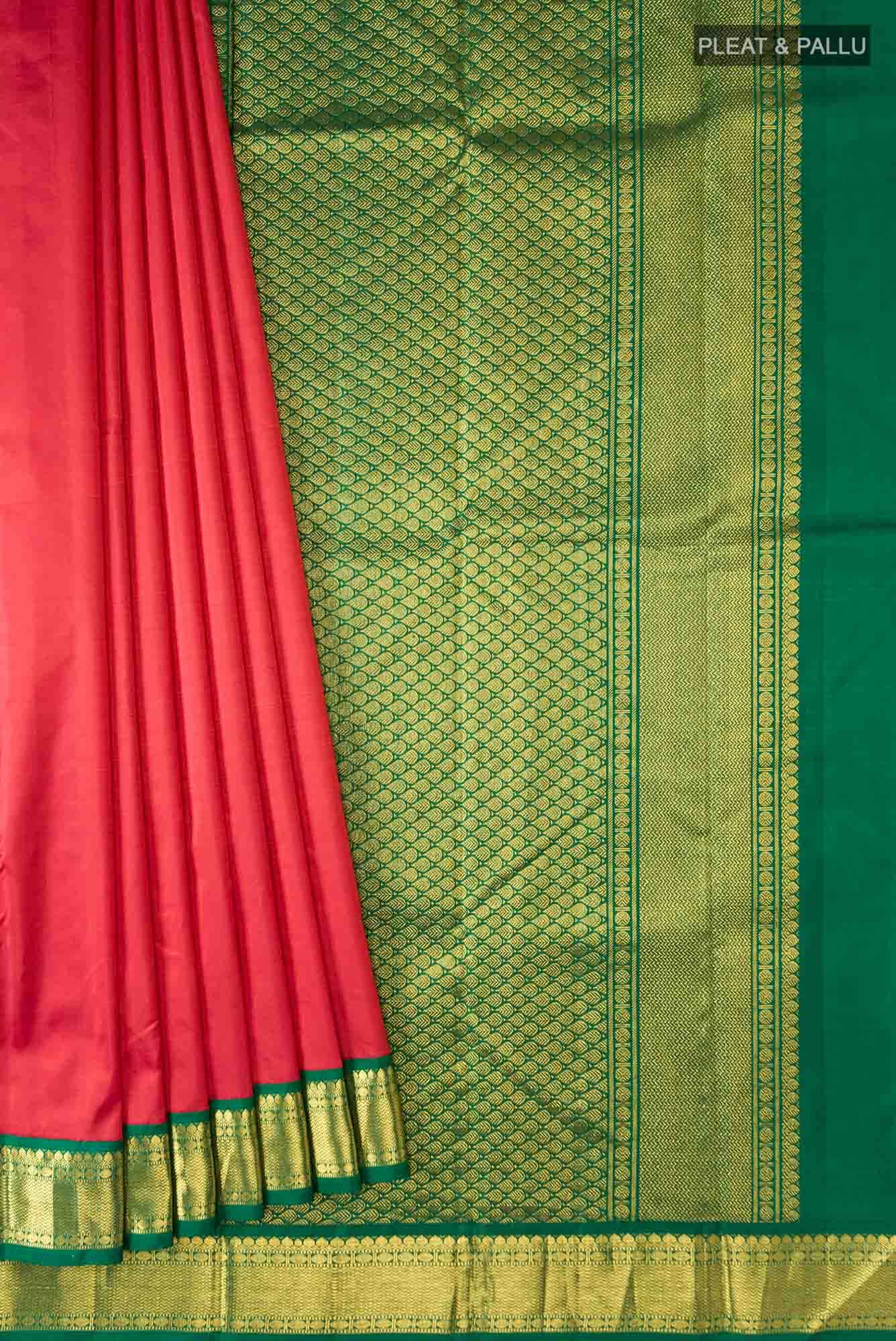 Red Kanchipuram Silk Saree