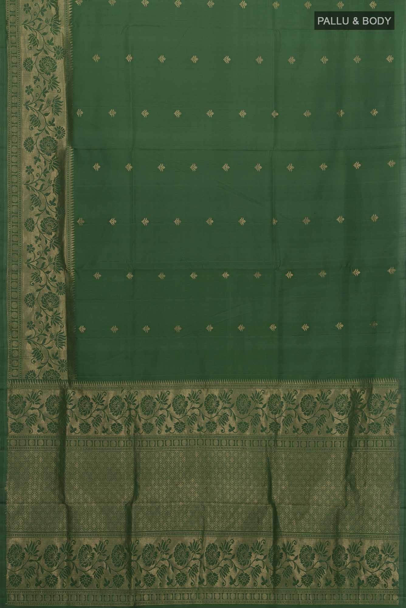 Green Soft Silk Saree