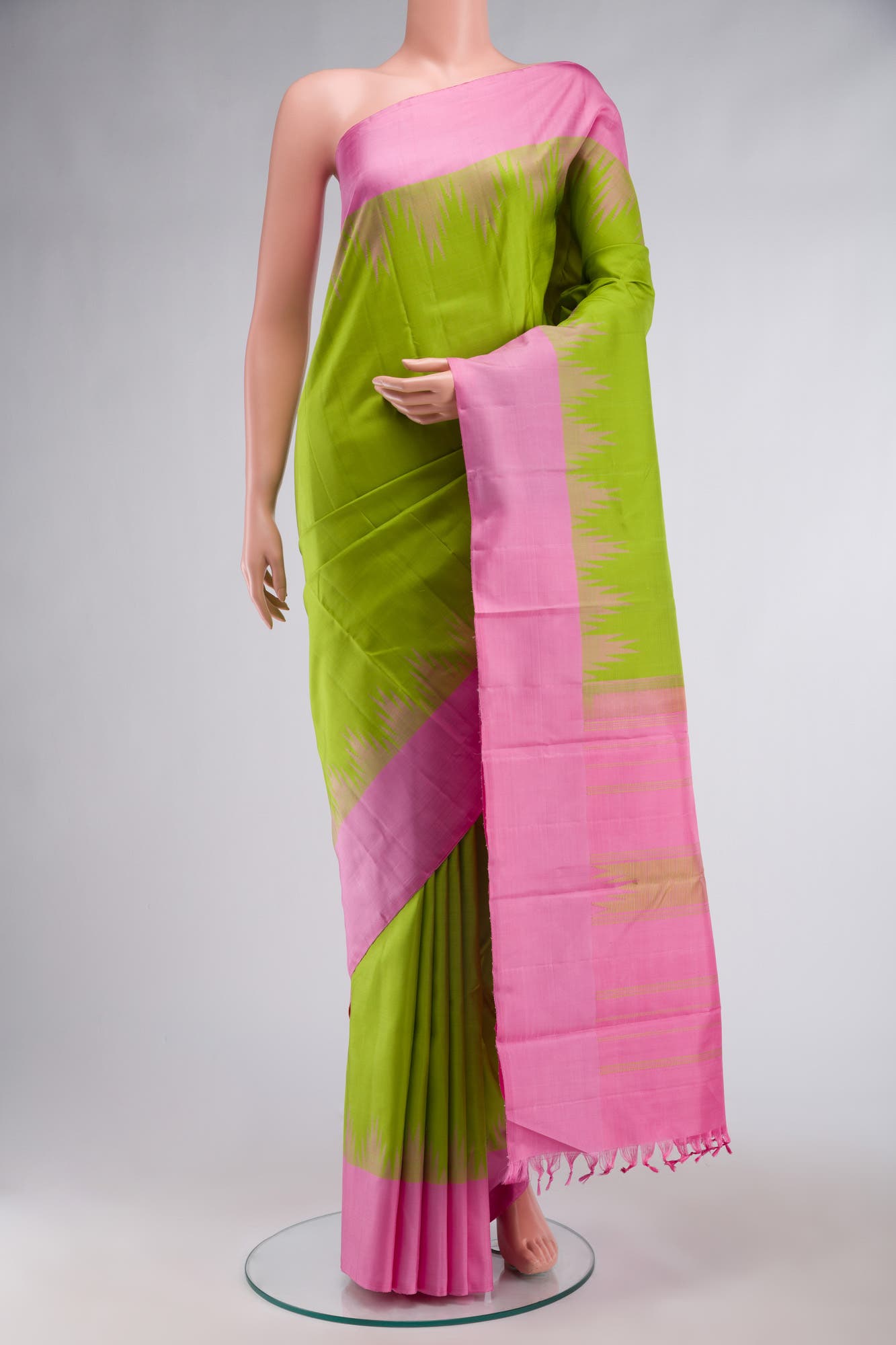 Green Kanchipuram Silk Saree