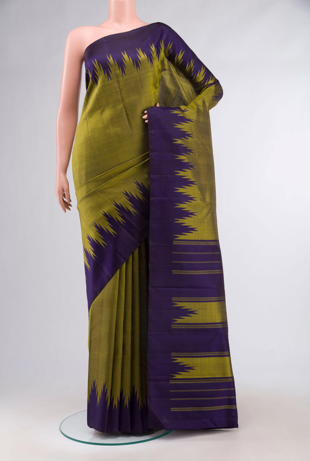 Green Kanchipuram Silk Saree