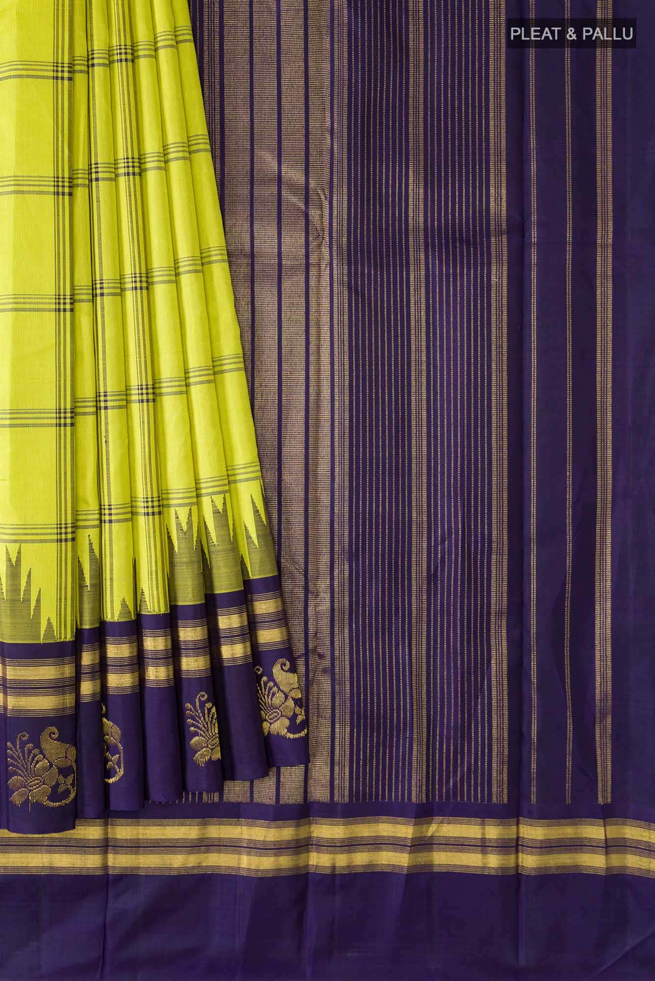 Green Kanchipuram Silk Saree