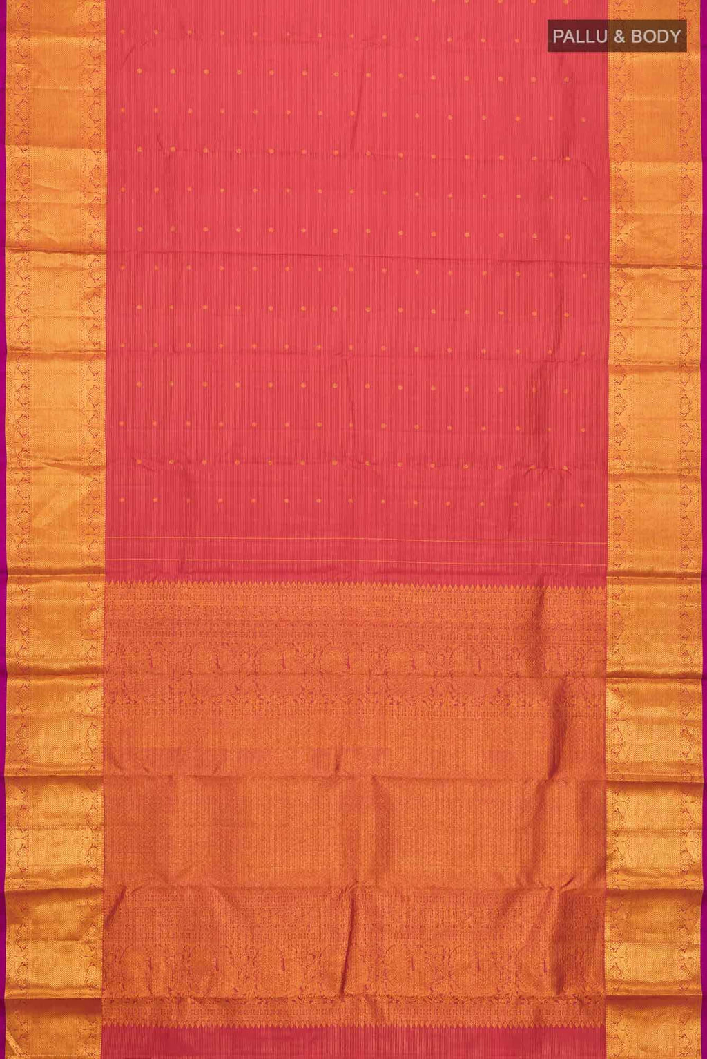 Red Kanchipuram Silk Saree