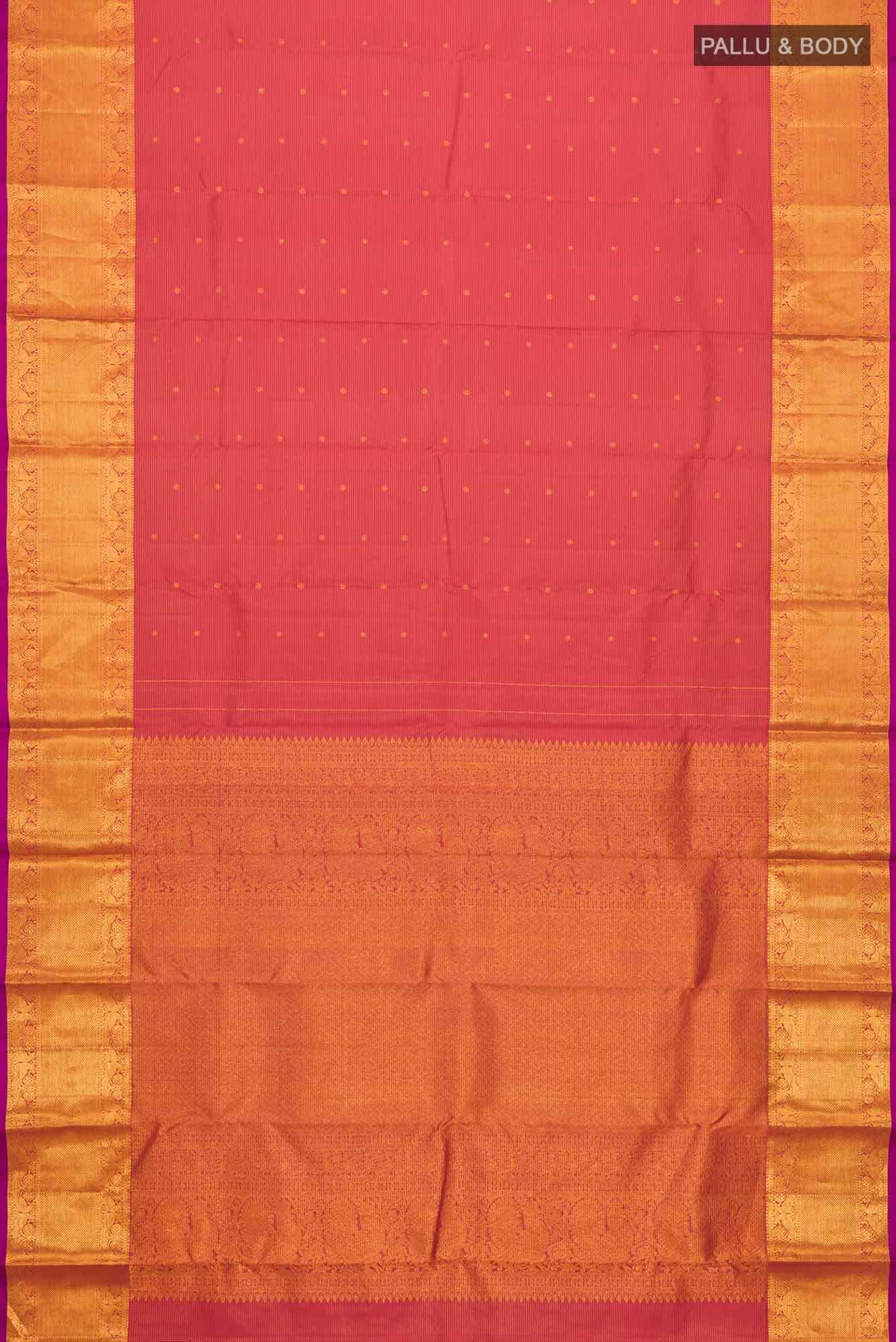 Red Kanchipuram Silk Saree