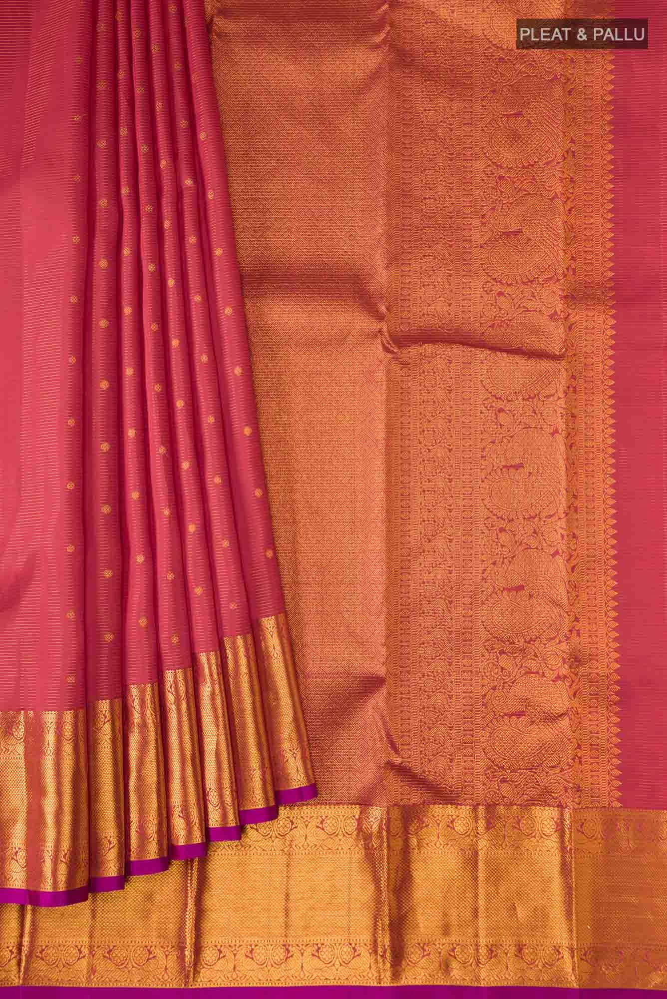 Red Kanchipuram Silk Saree