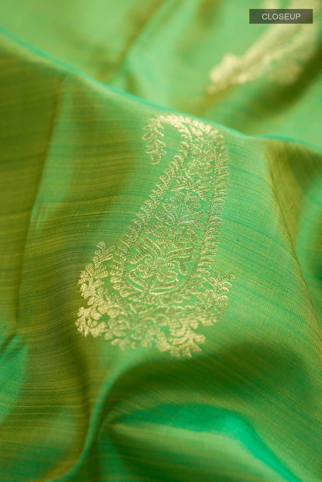 Green Kanchipuram Silk Saree
