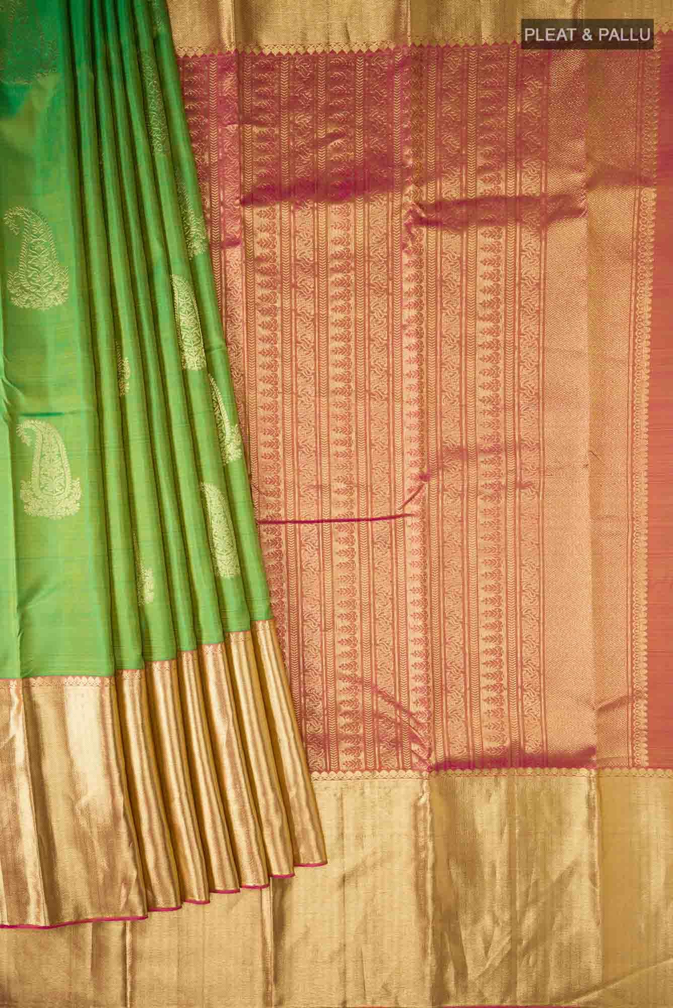 Green Kanchipuram Silk Saree