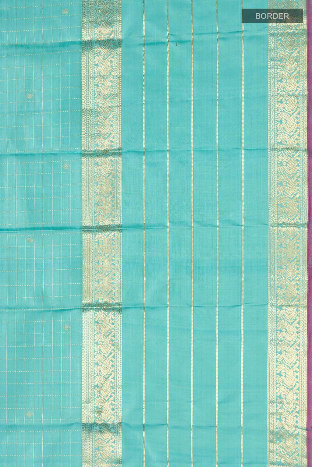 Blue Kanchipuram Silk Saree