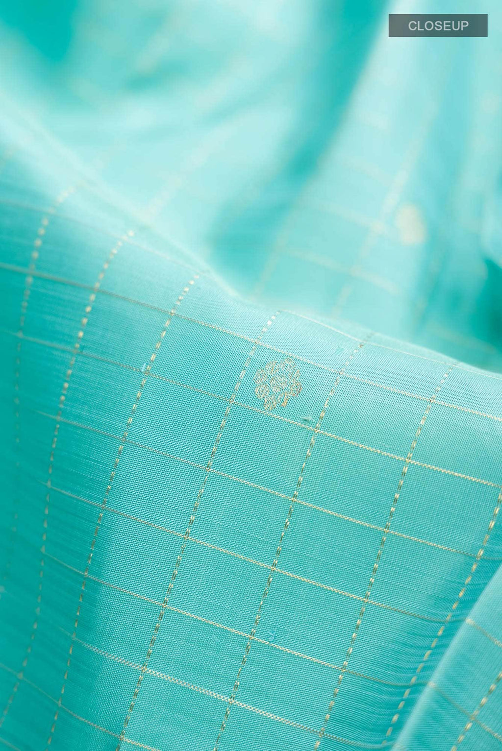 Blue Kanchipuram Silk Saree