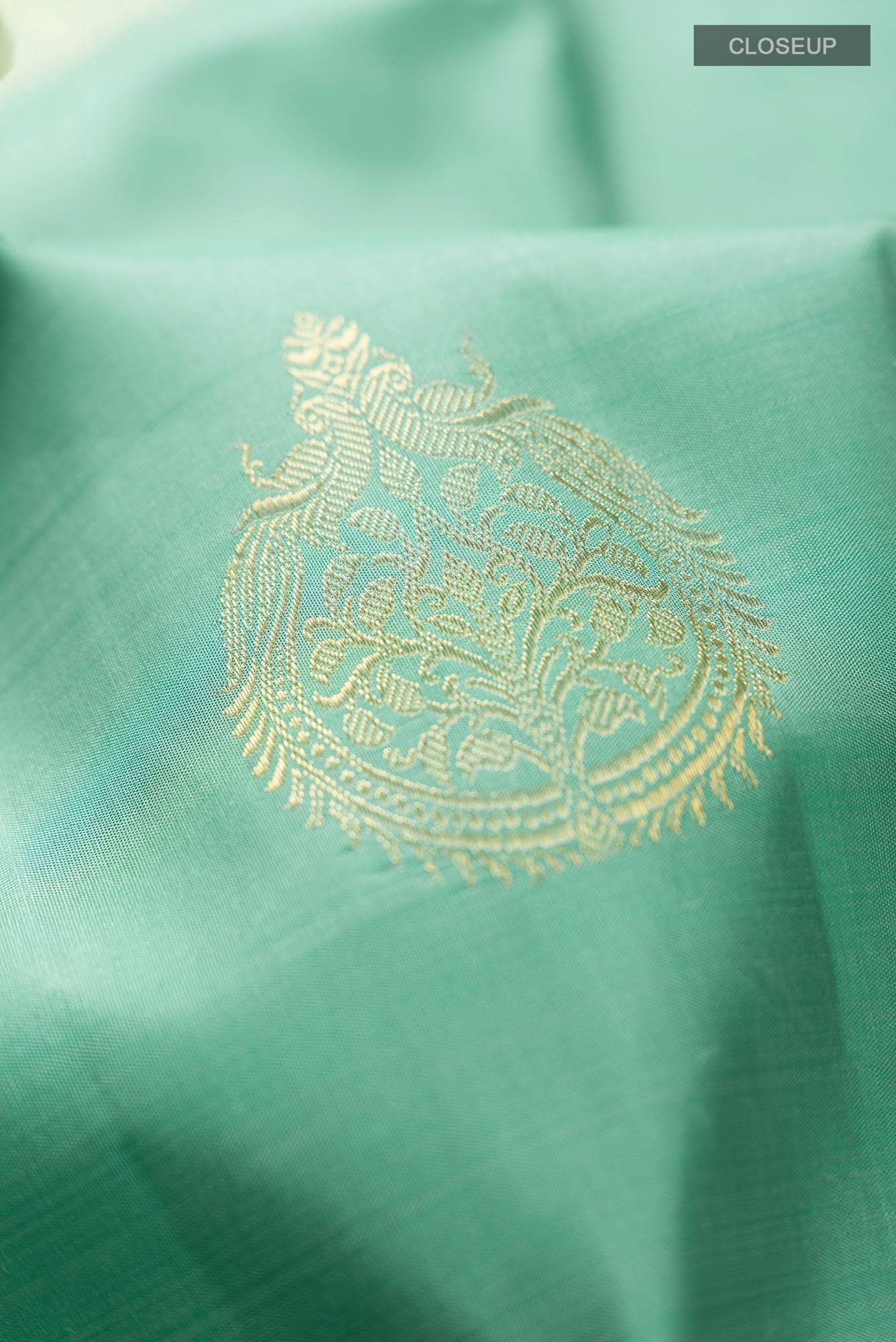 Green Kanchipuram Silk Saree