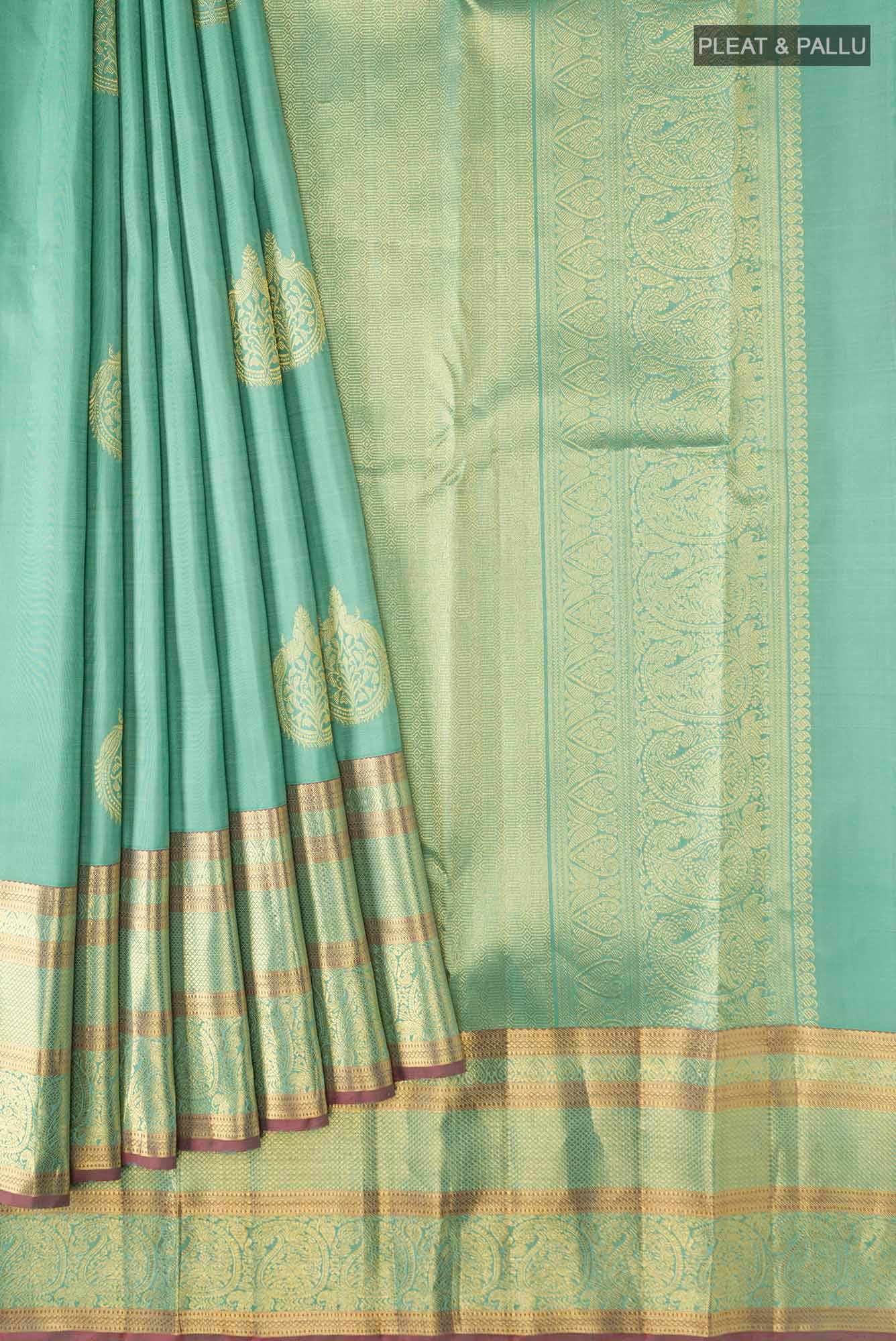 Green Kanchipuram Silk Saree