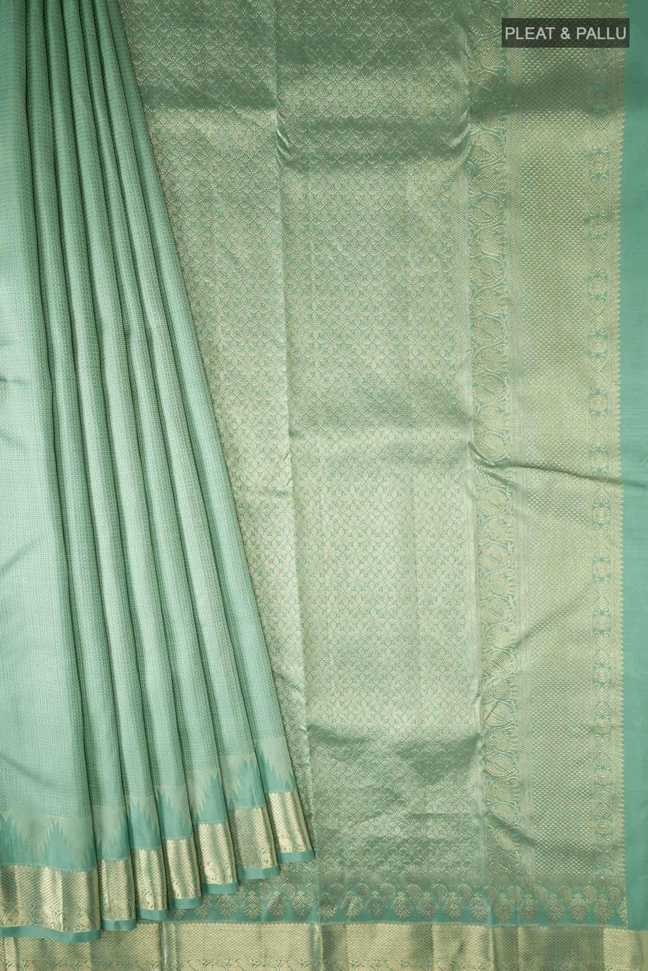 Green Kanchipuram Silk Saree