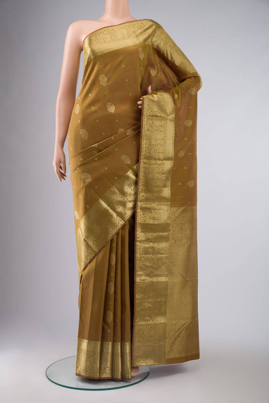 Green Kanchipuram Silk Saree
