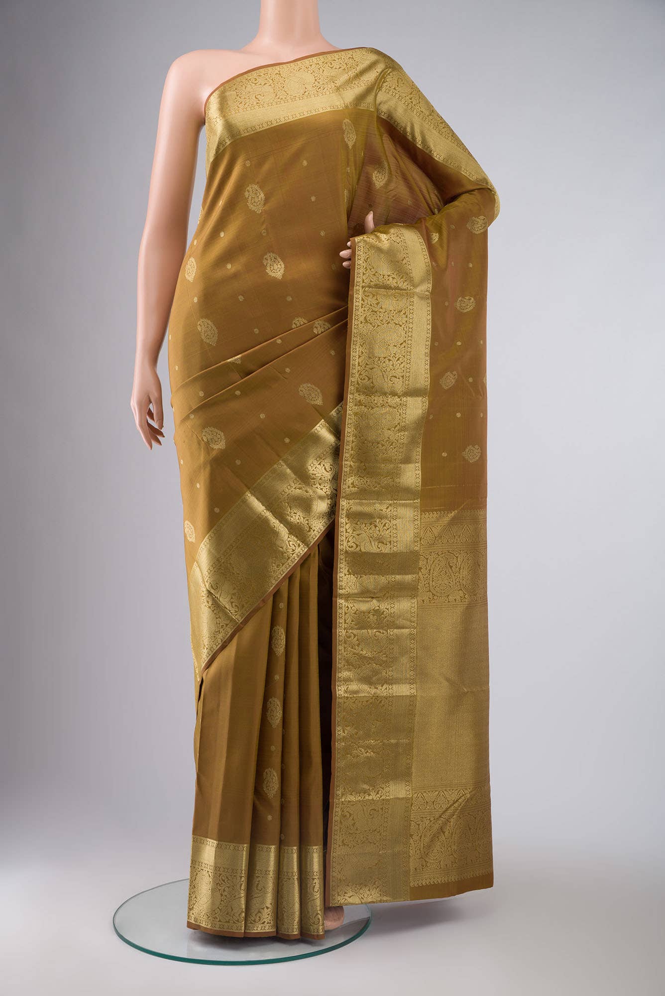 Green Kanchipuram Silk Saree