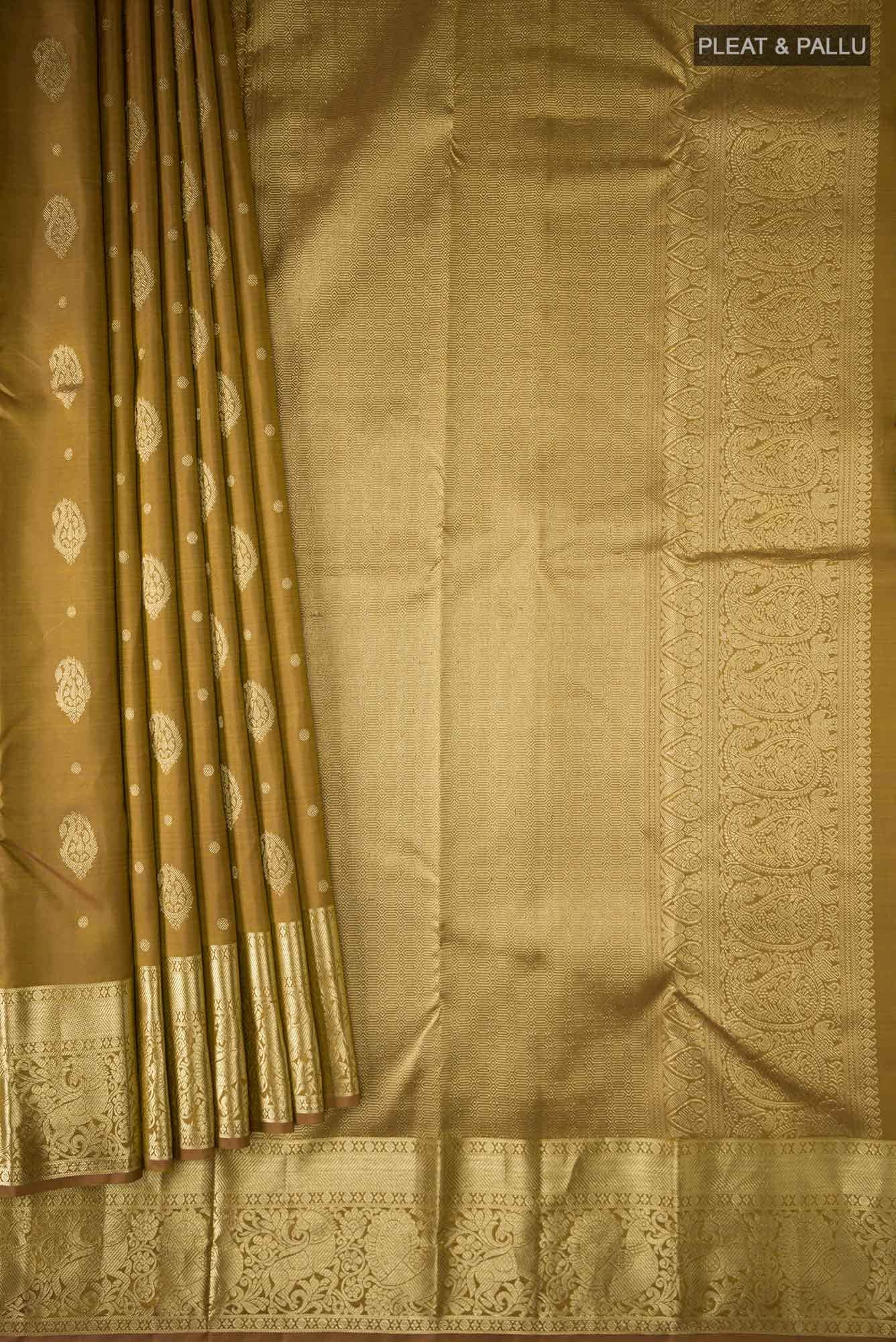 Green Kanchipuram Silk Saree
