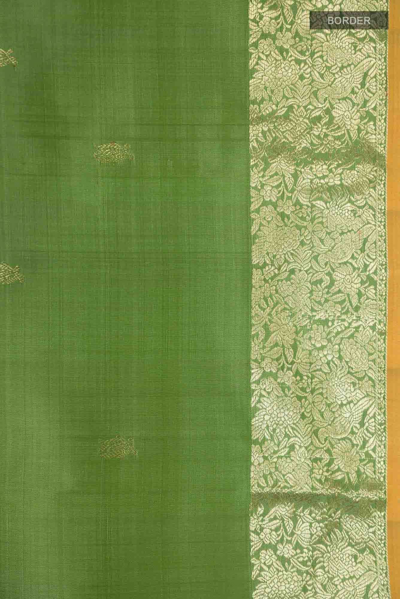 Green Kanchipuram Silk Saree