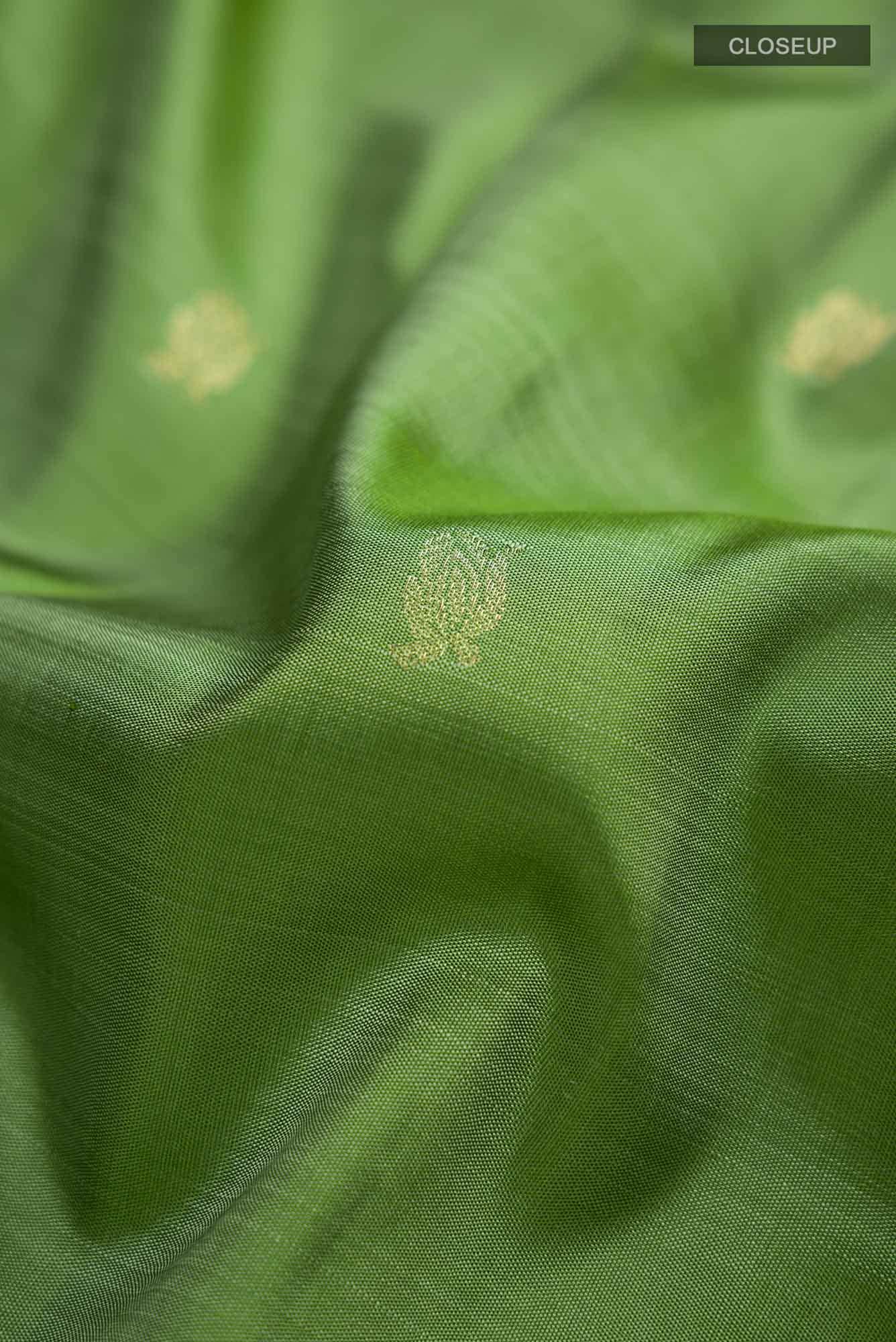 Green Kanchipuram Silk Saree