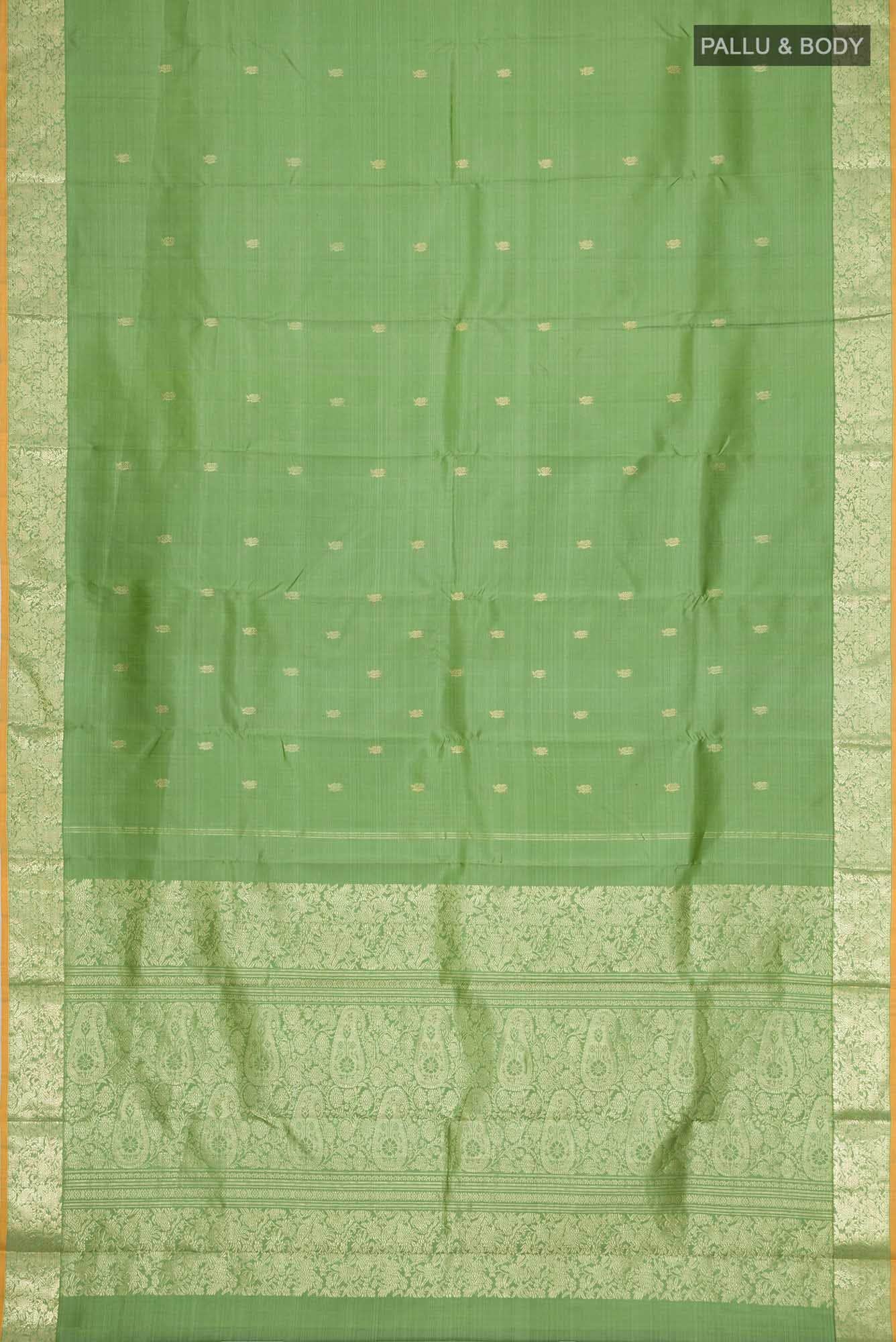 Green Kanchipuram Silk Saree
