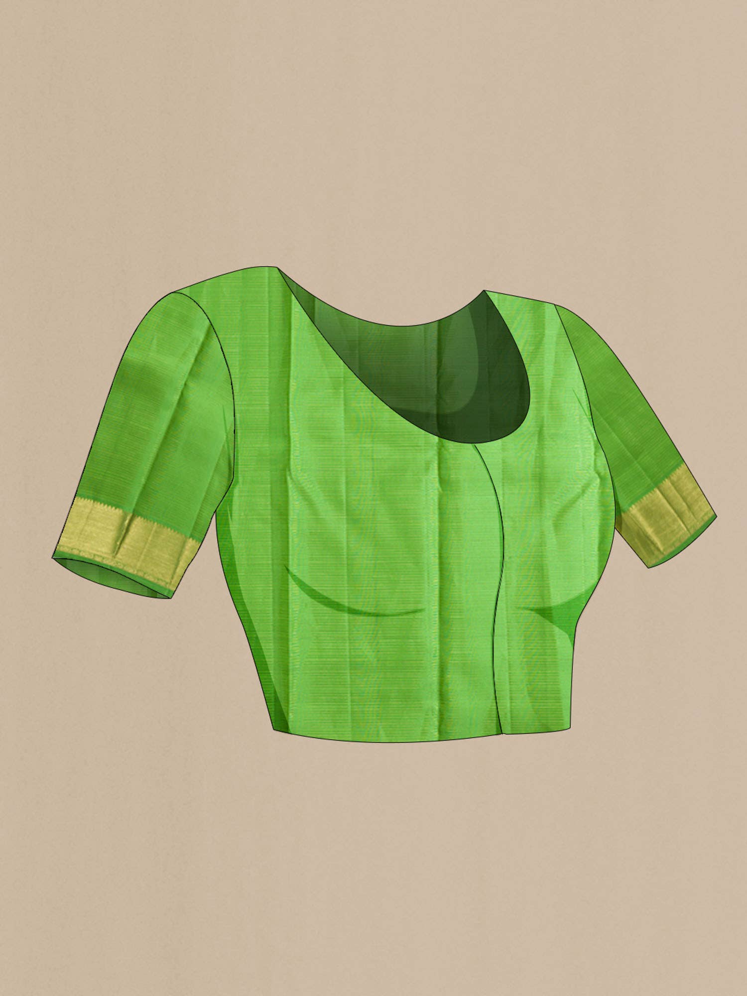Green Kanchipuram Silk Saree