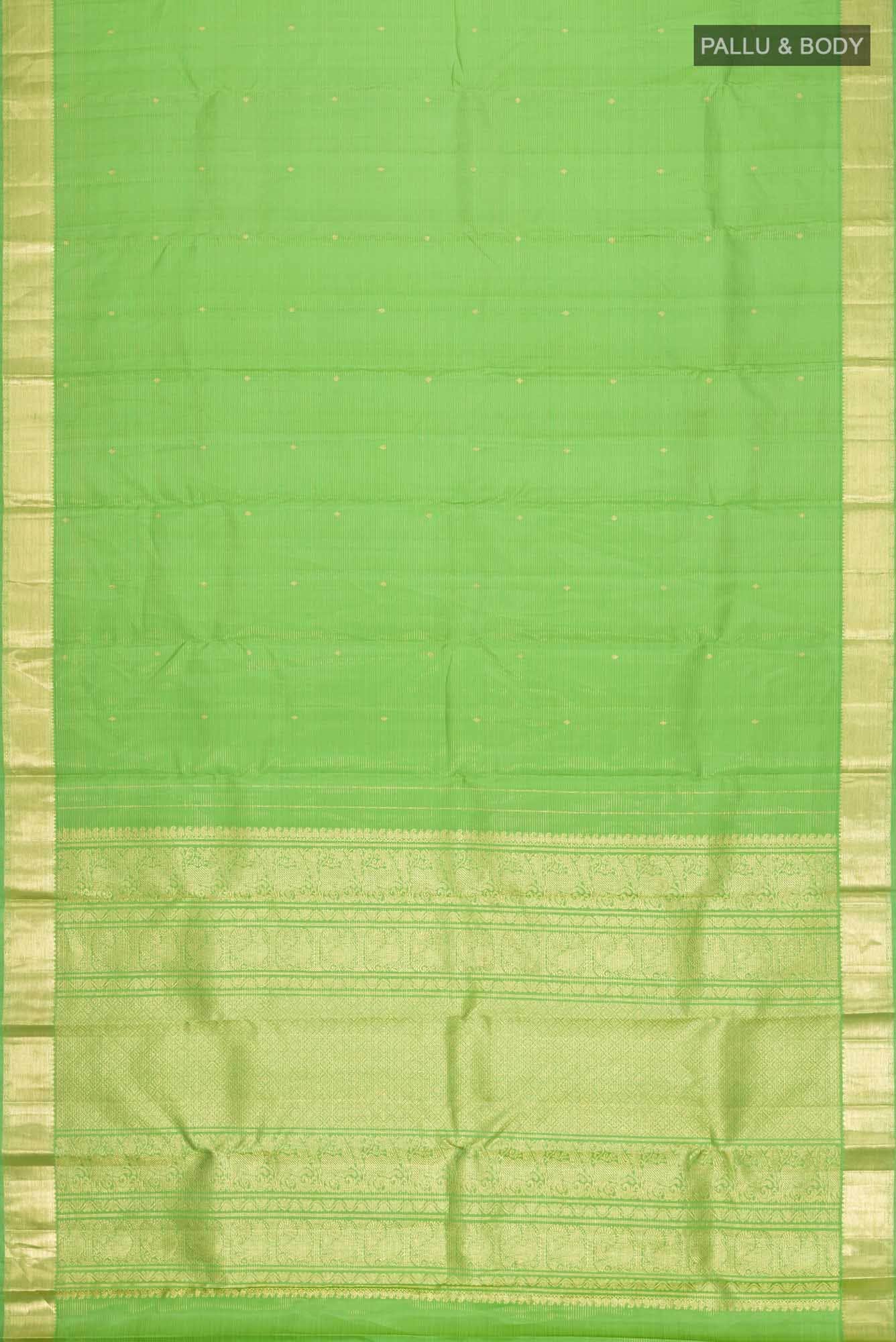 Green Kanchipuram Silk Saree