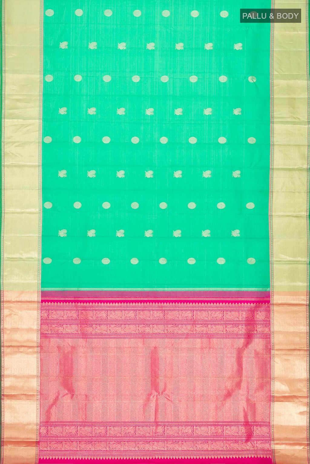 Green Kanchipuram Silk Saree