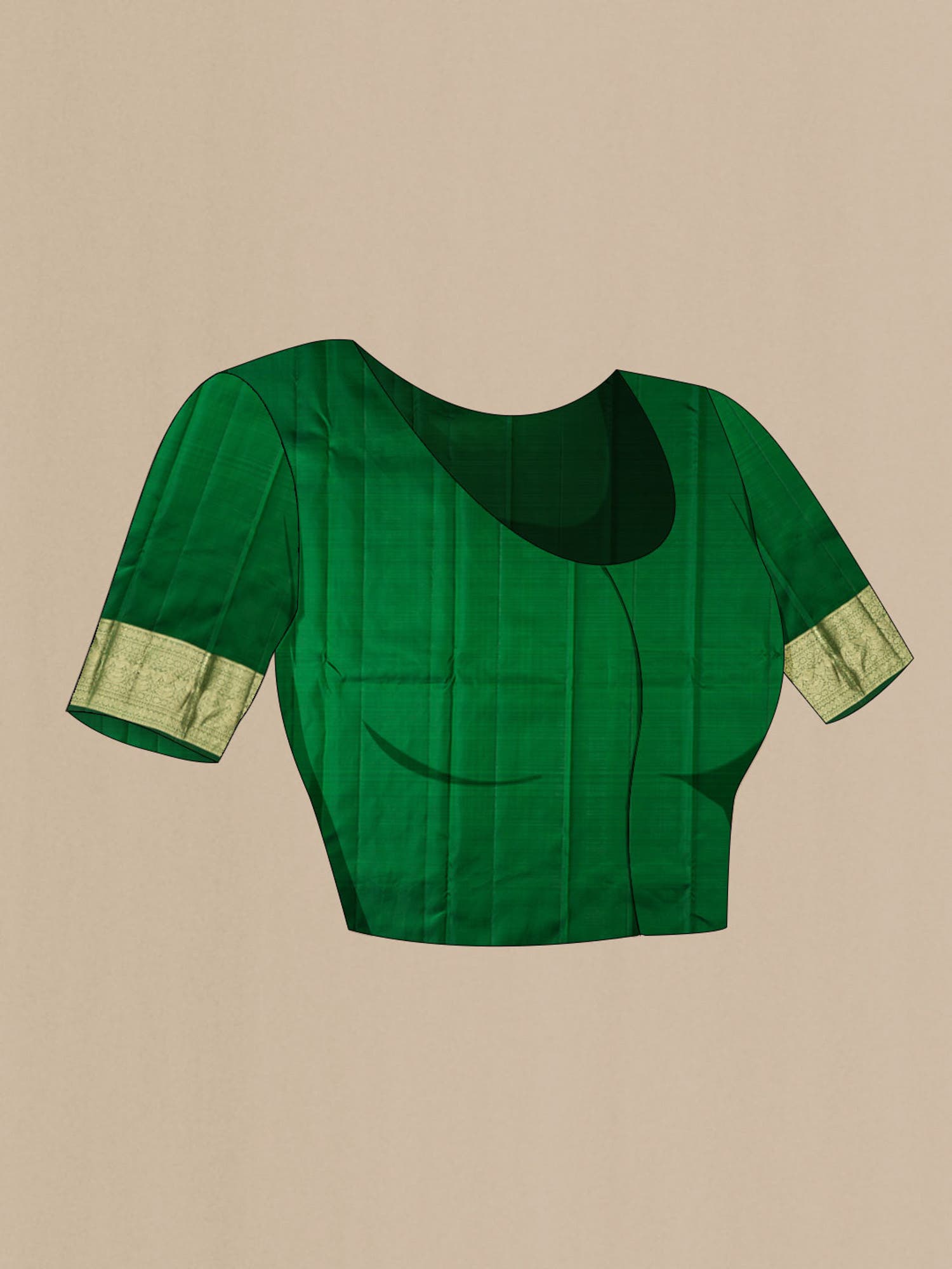 Green Kanchipuram Silk Saree