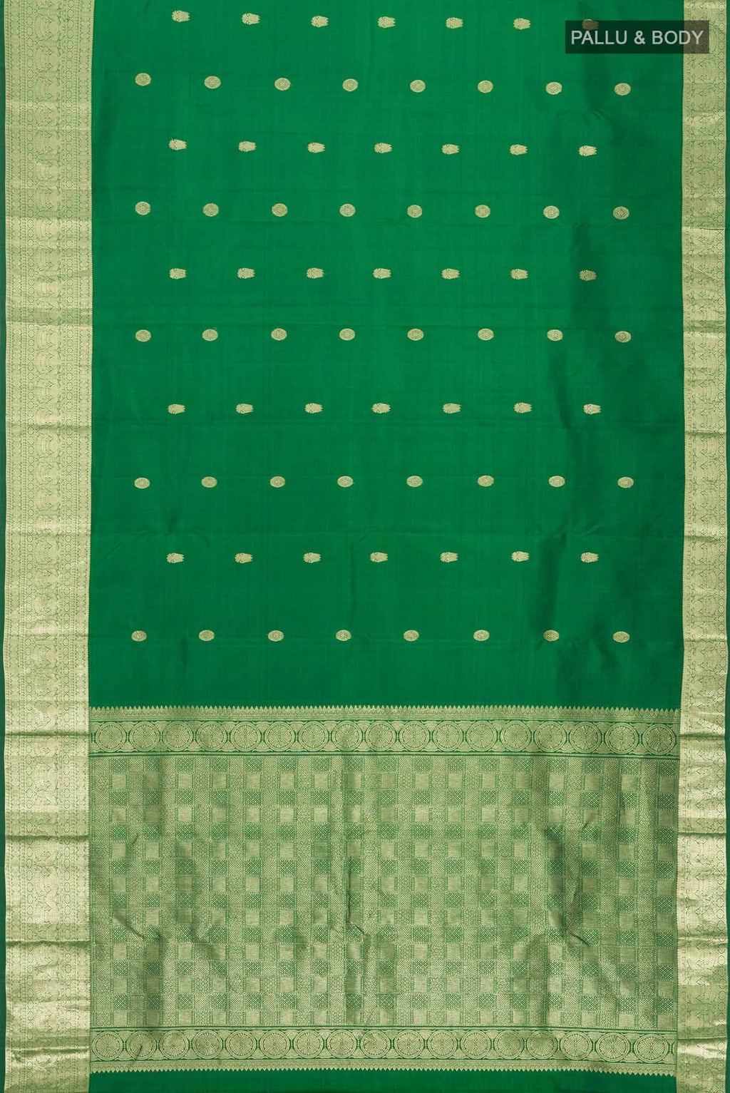 Green Kanchipuram Silk Saree