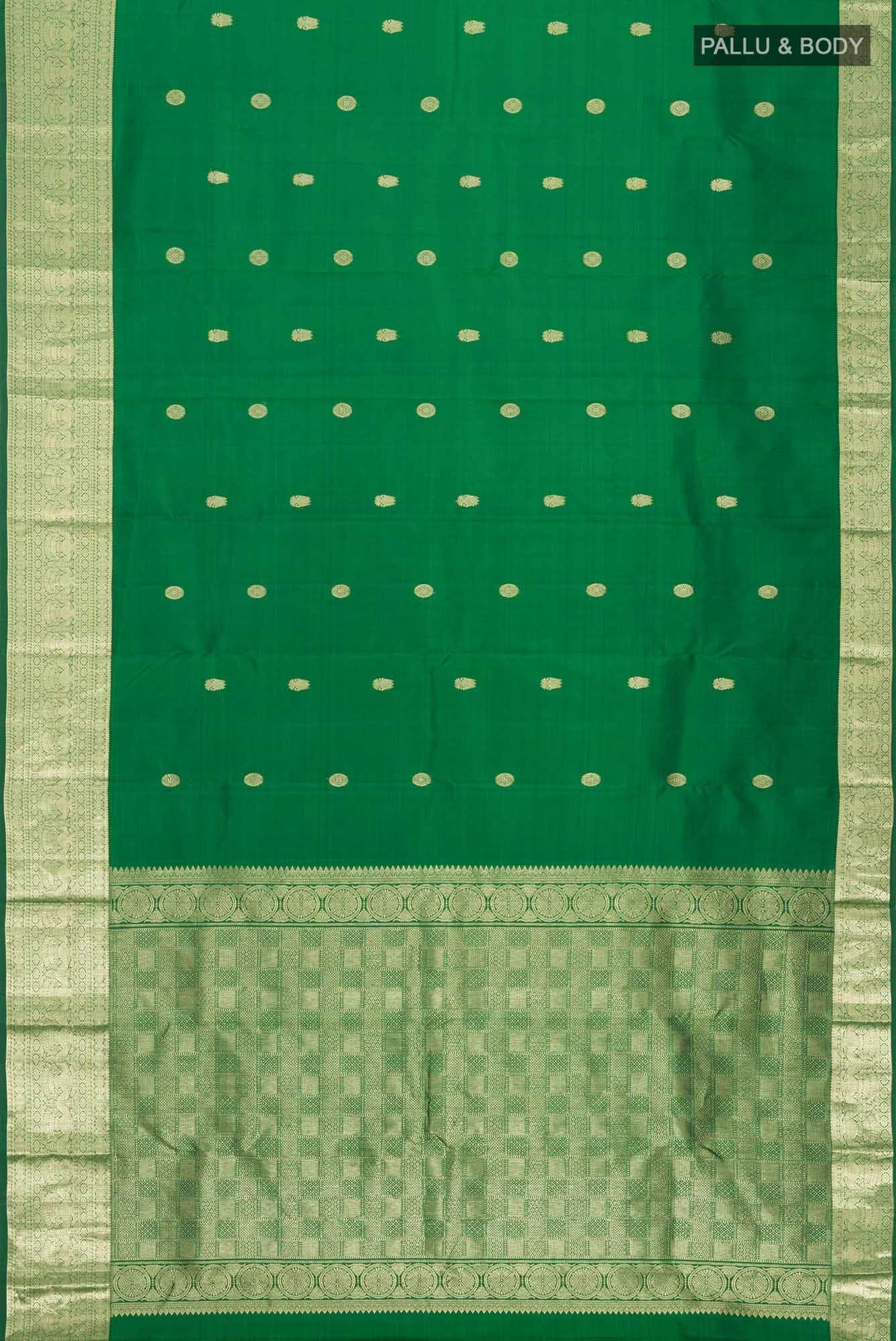 Green Kanchipuram Silk Saree