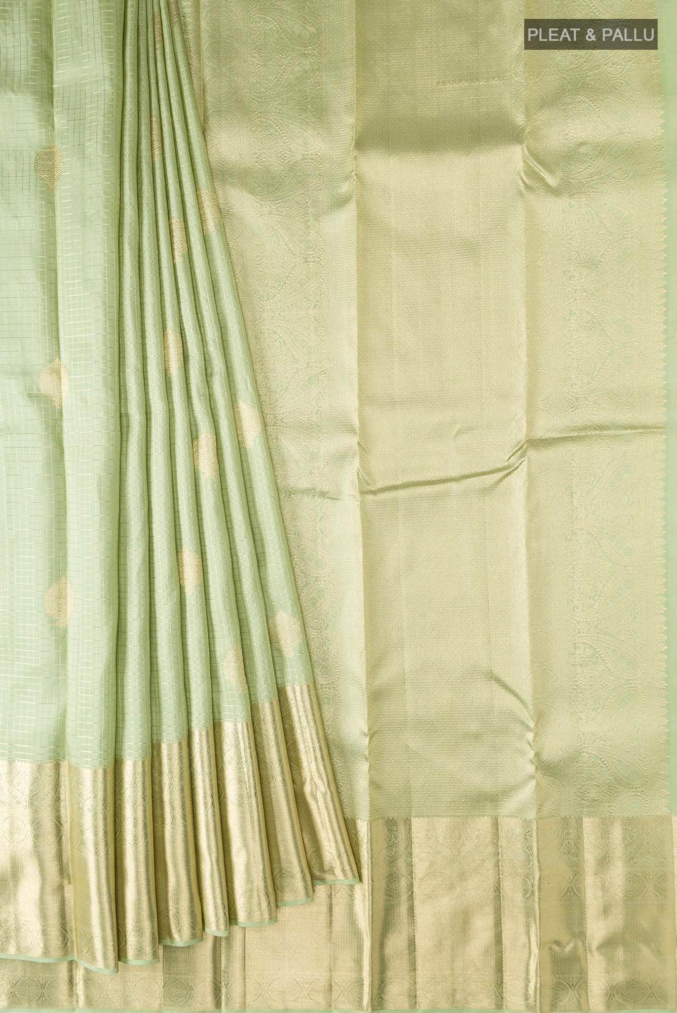 Green Kanchipuram Silk Saree