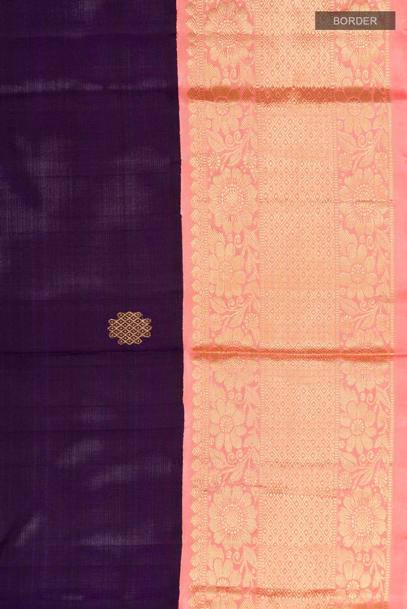 Blue Kanchipuram Silk Saree