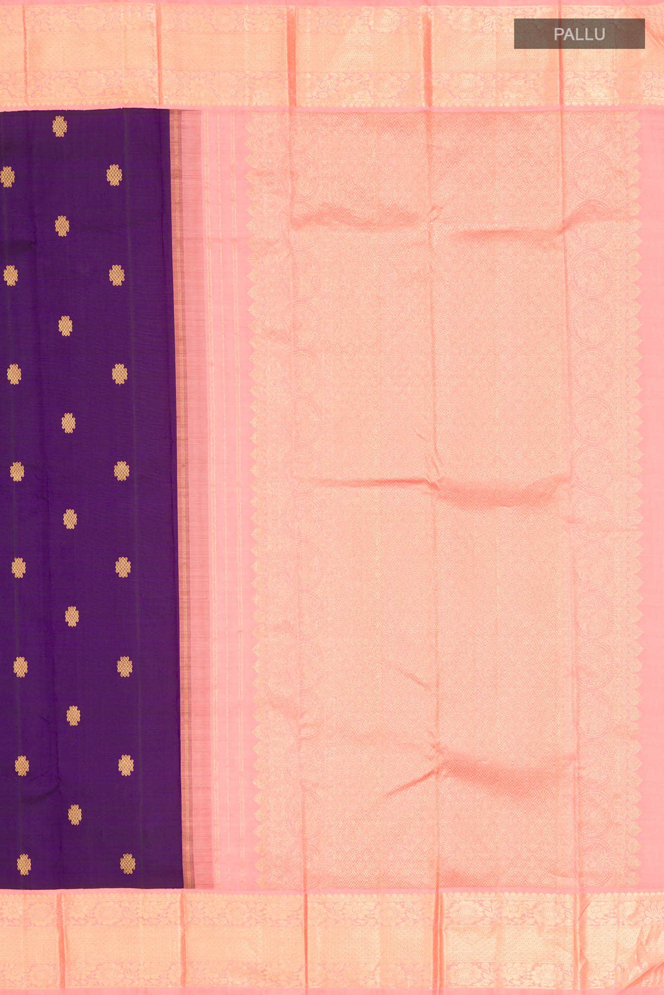 Blue Kanchipuram Silk Saree