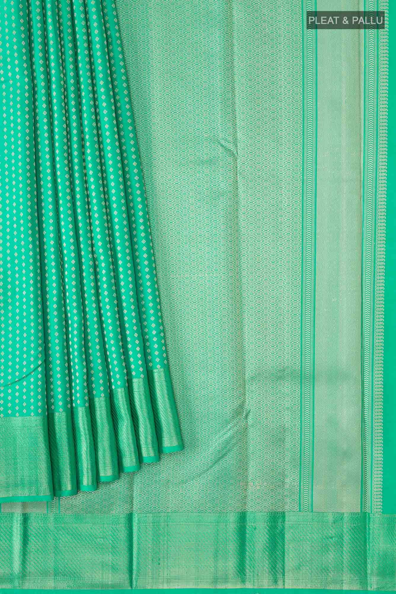 Green Kanchipuram Silk Saree