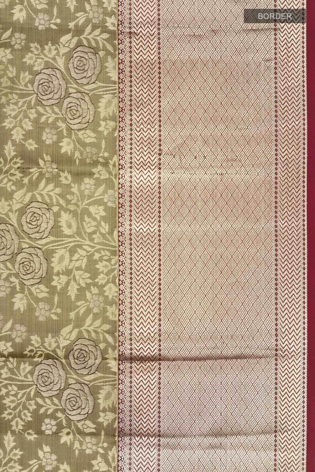 Green Kanchipuram Silk Saree
