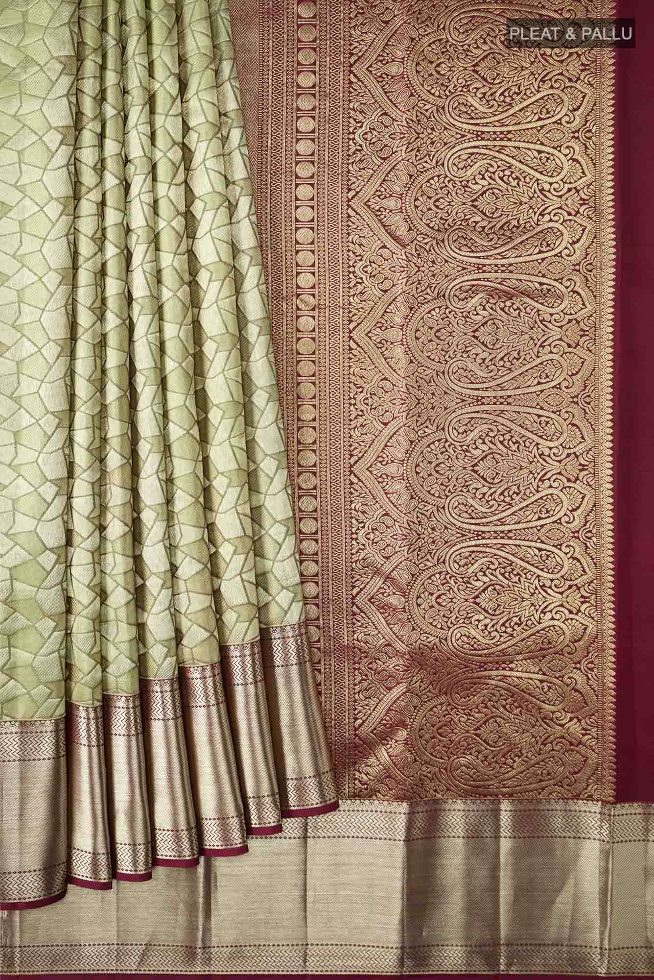 Green Kanchipuram Silk Saree