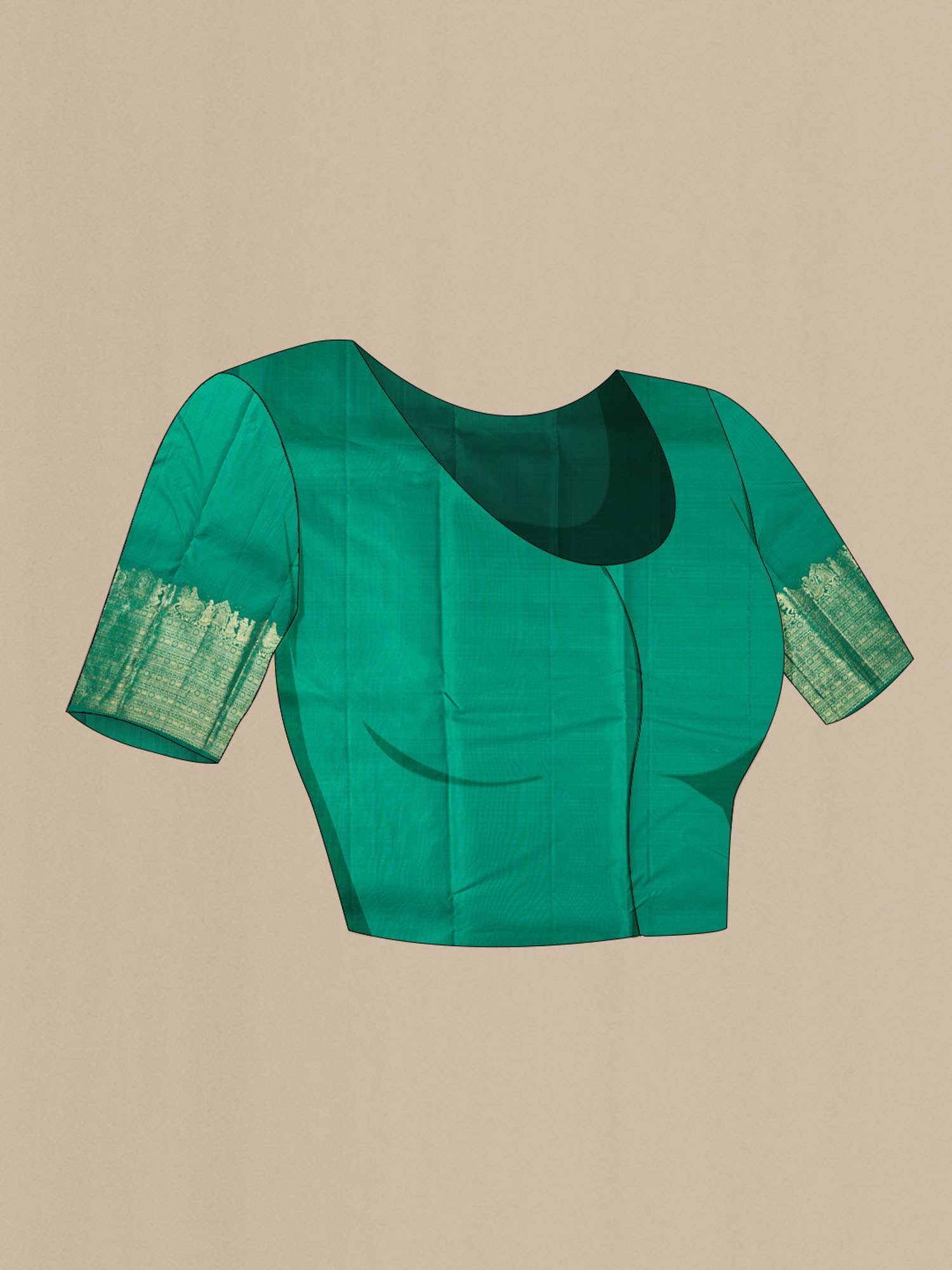Green Kanchipuram Silk Saree